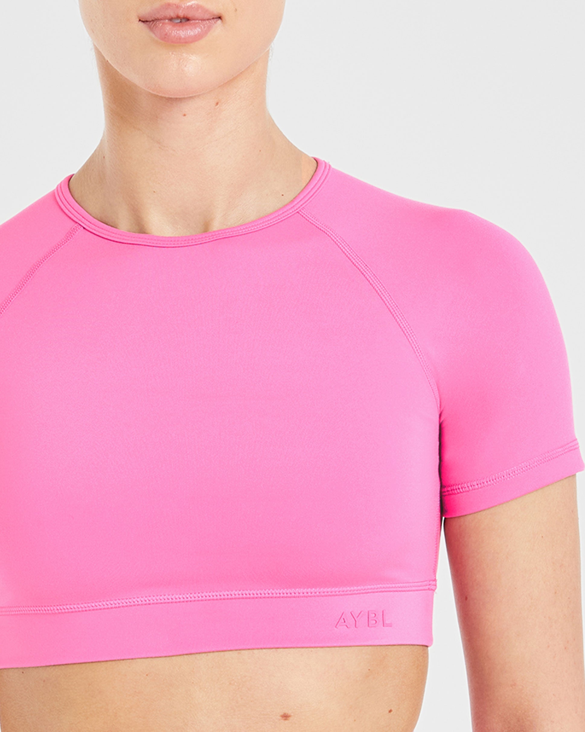 Staple Crop Top - Summer Roze