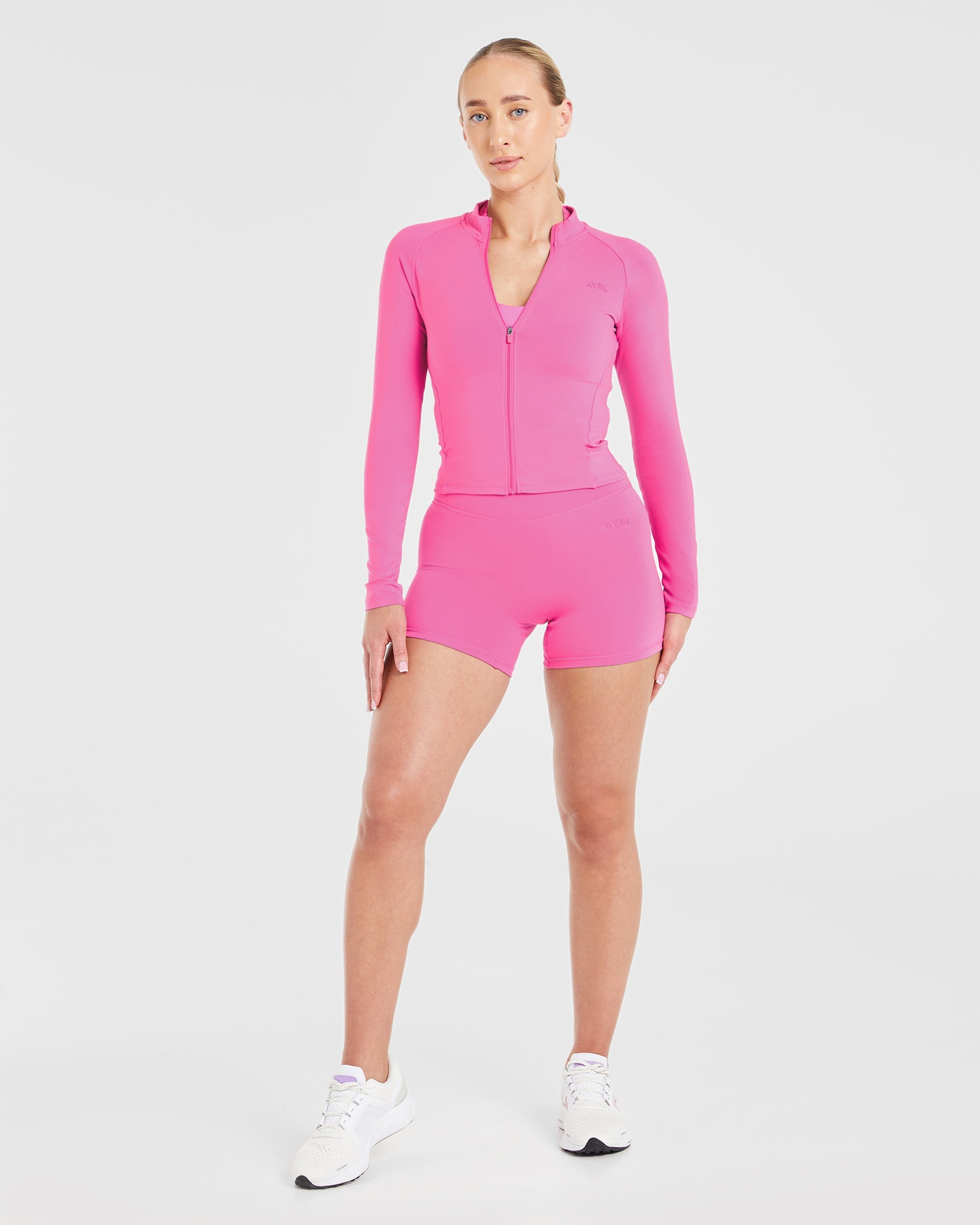 Staple Zip Jacket - Summer Roze