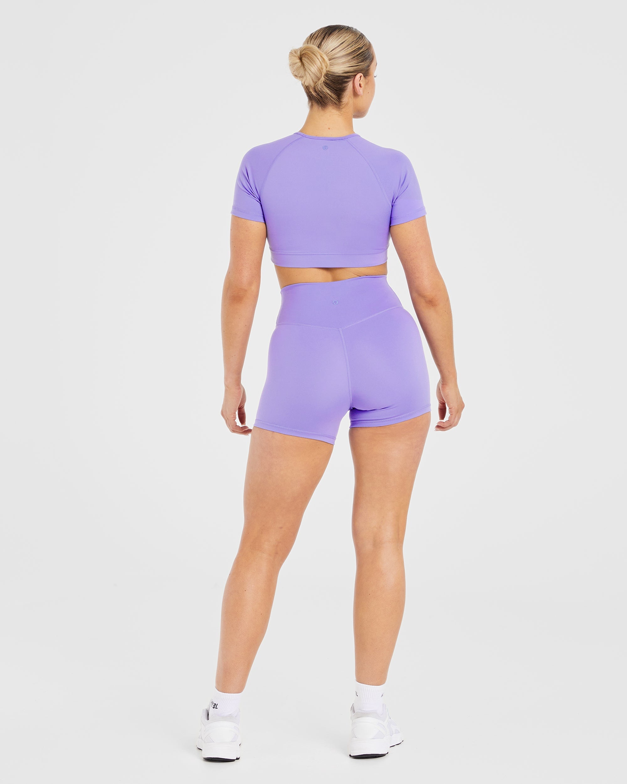 Staple Crop Top - Vibrant Violet