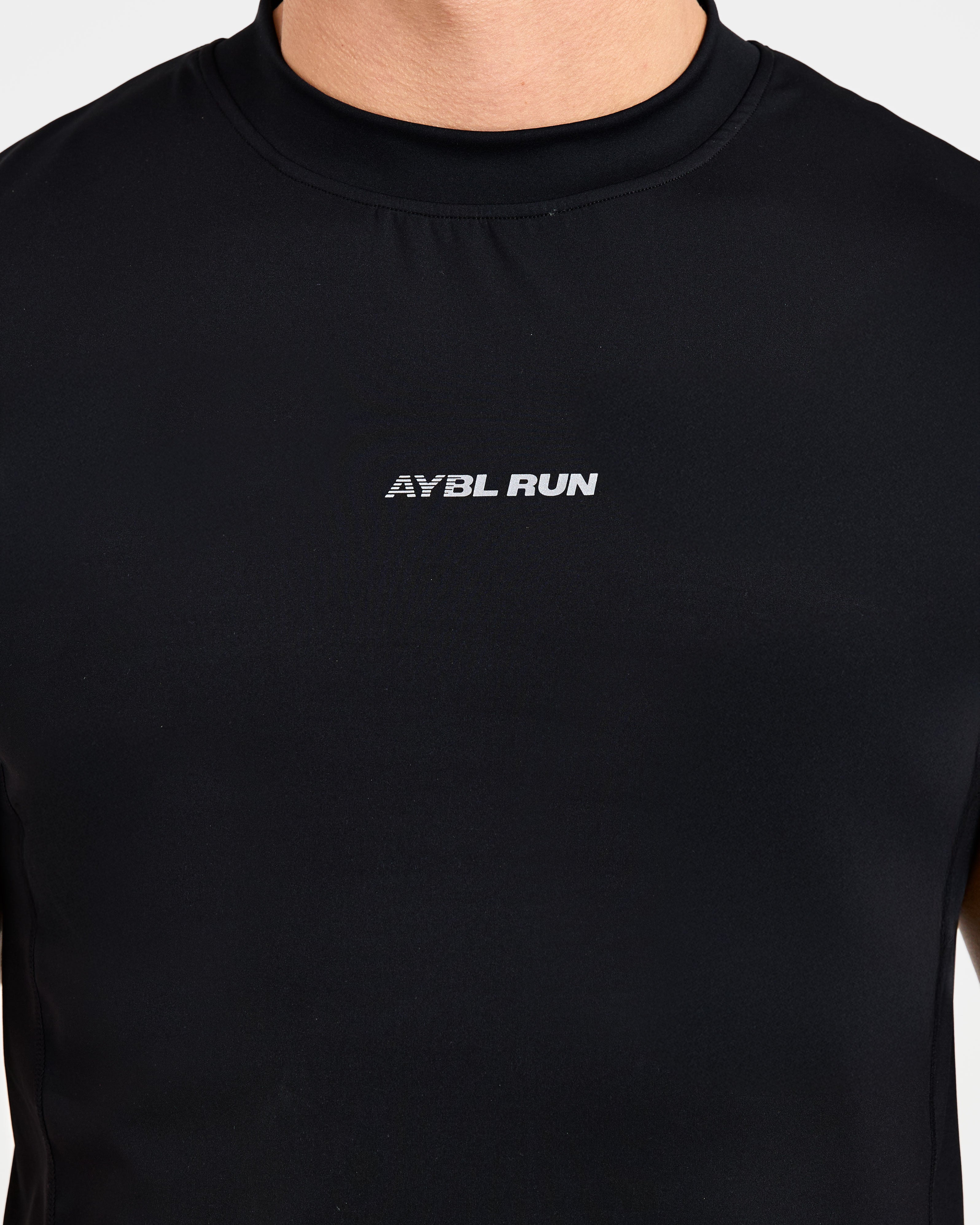 Run Slim Tank - Zwart