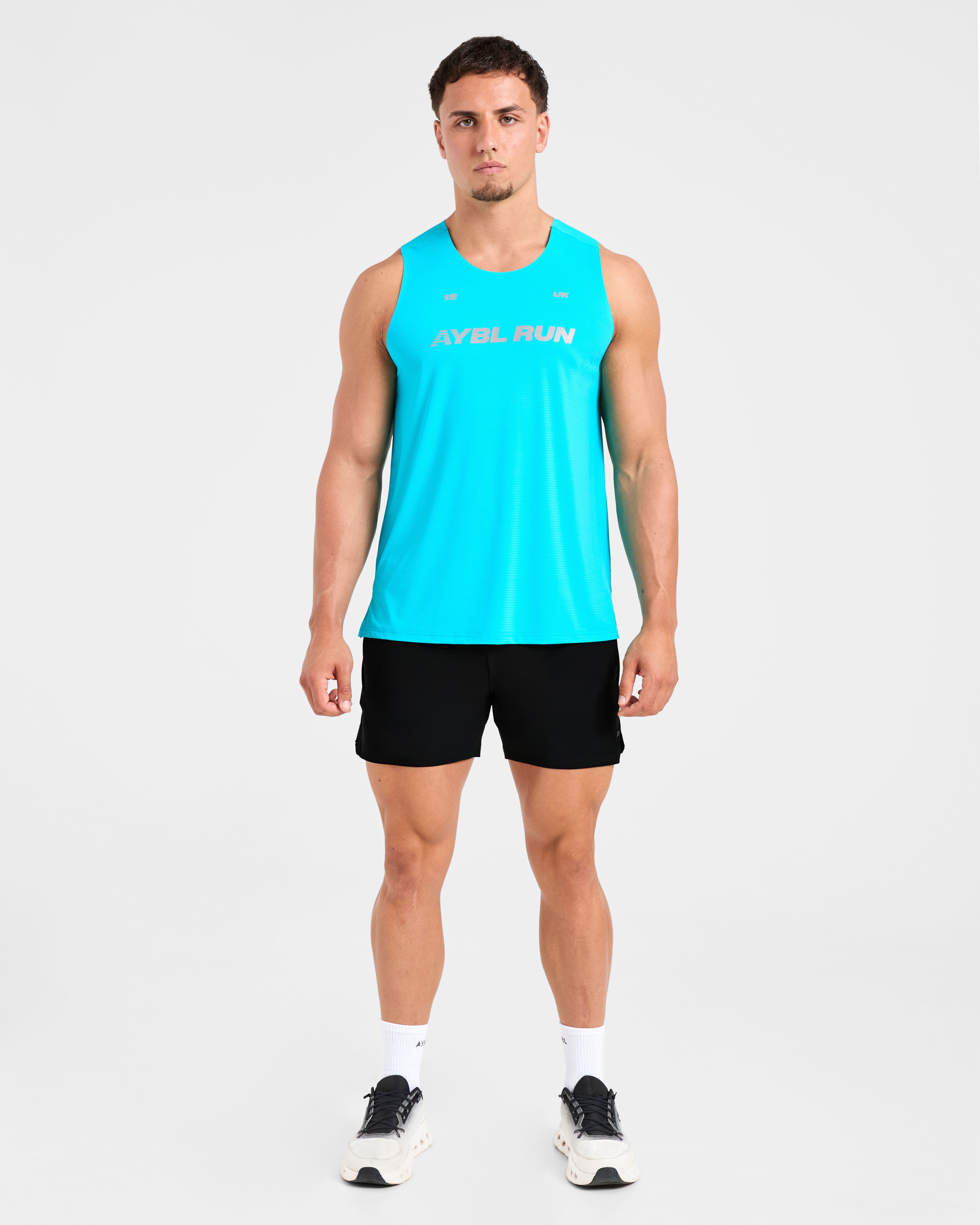 Run Loose Tank - Blaze Blauw