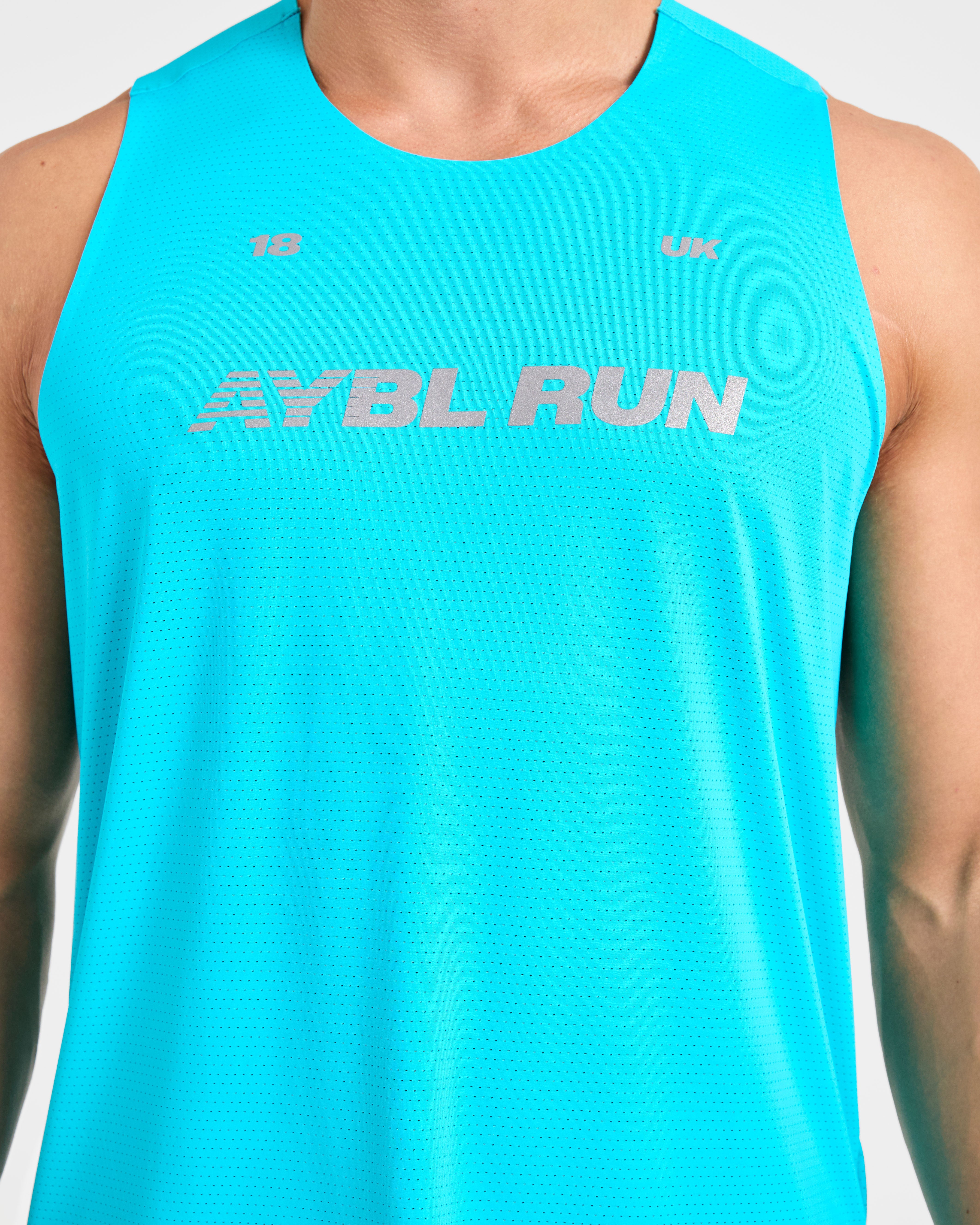 Run Loose Tank - Blaze Blauw