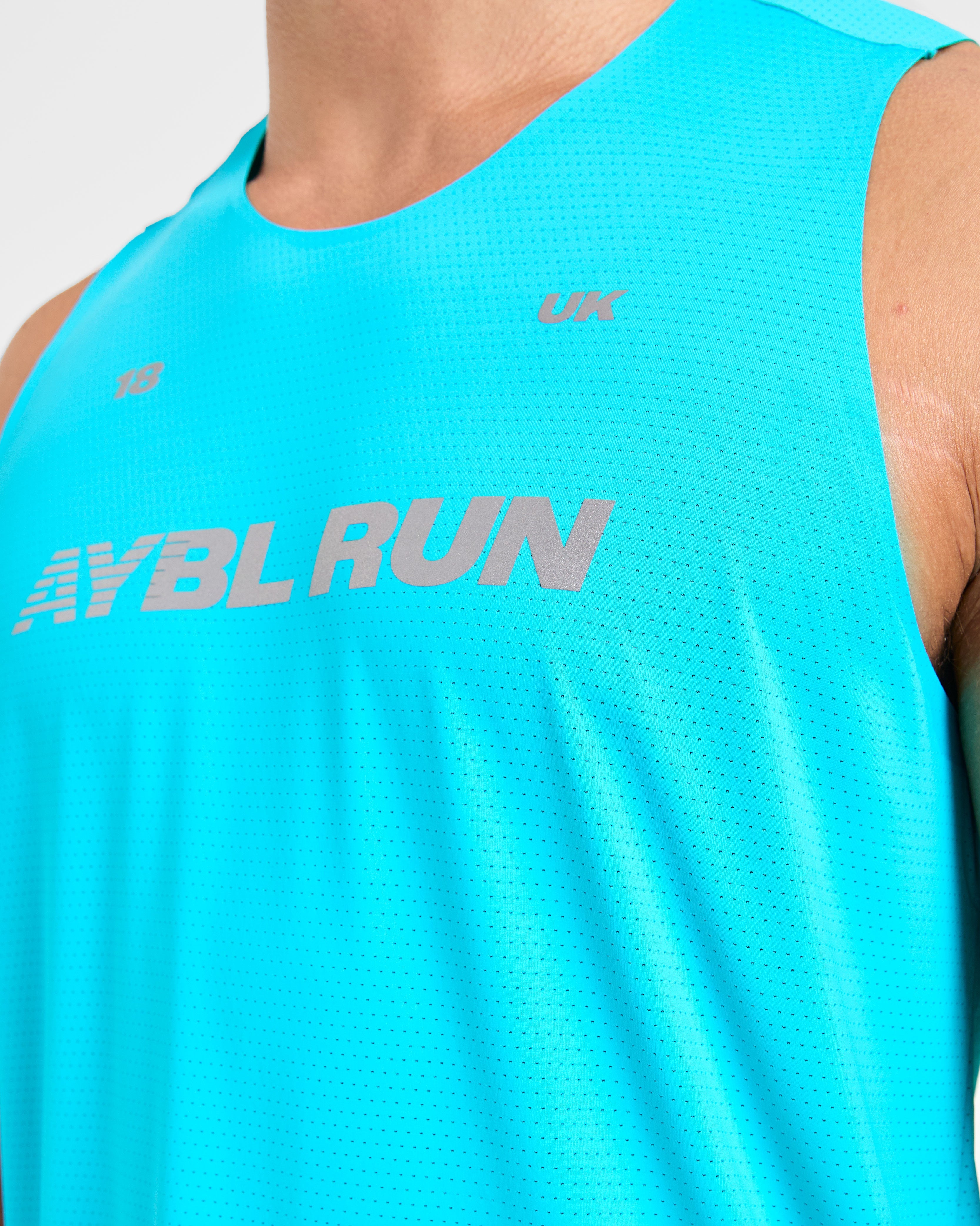 Run Loose Tank - Blaze Blauw