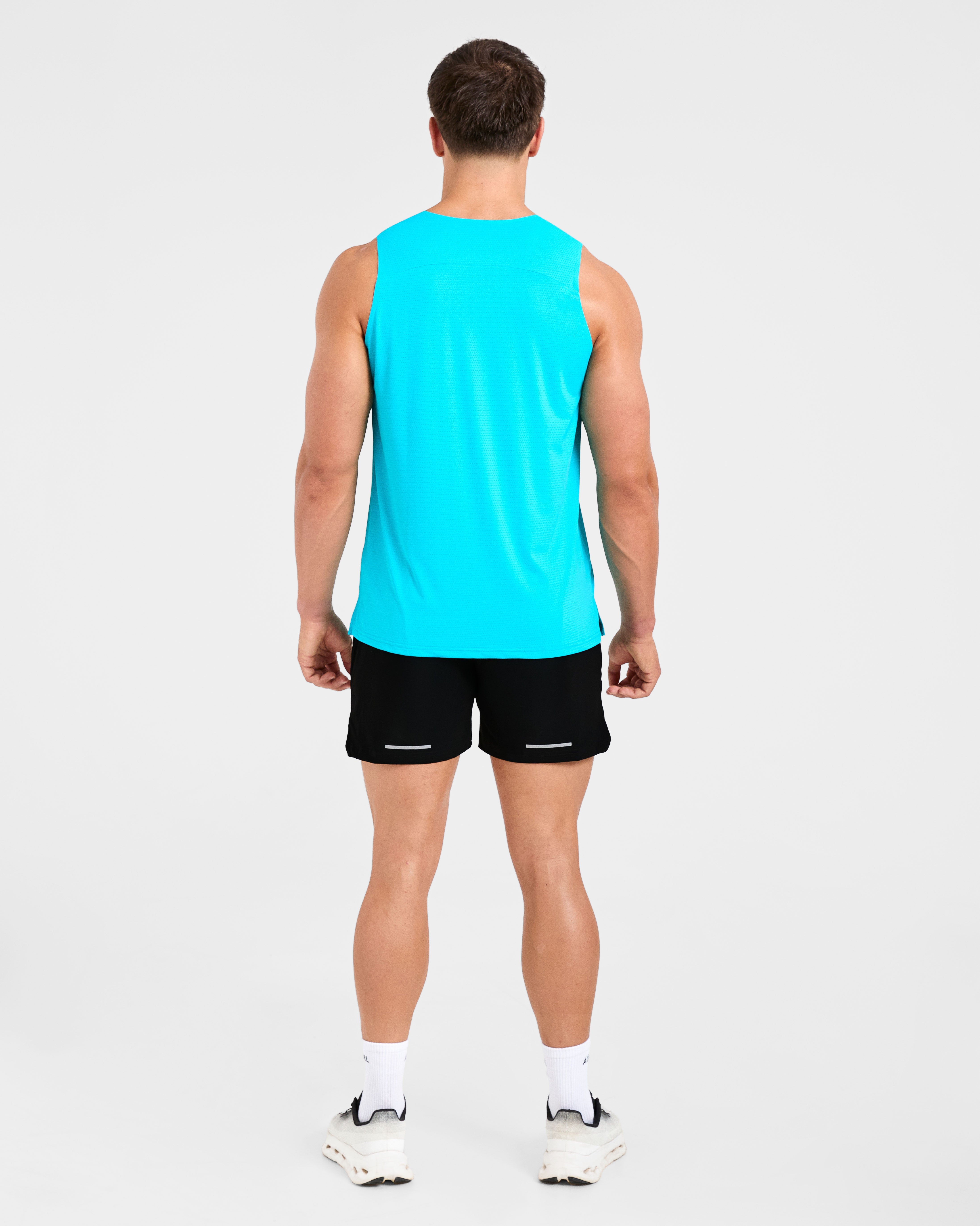 Run Loose Tank - Blaze Blauw