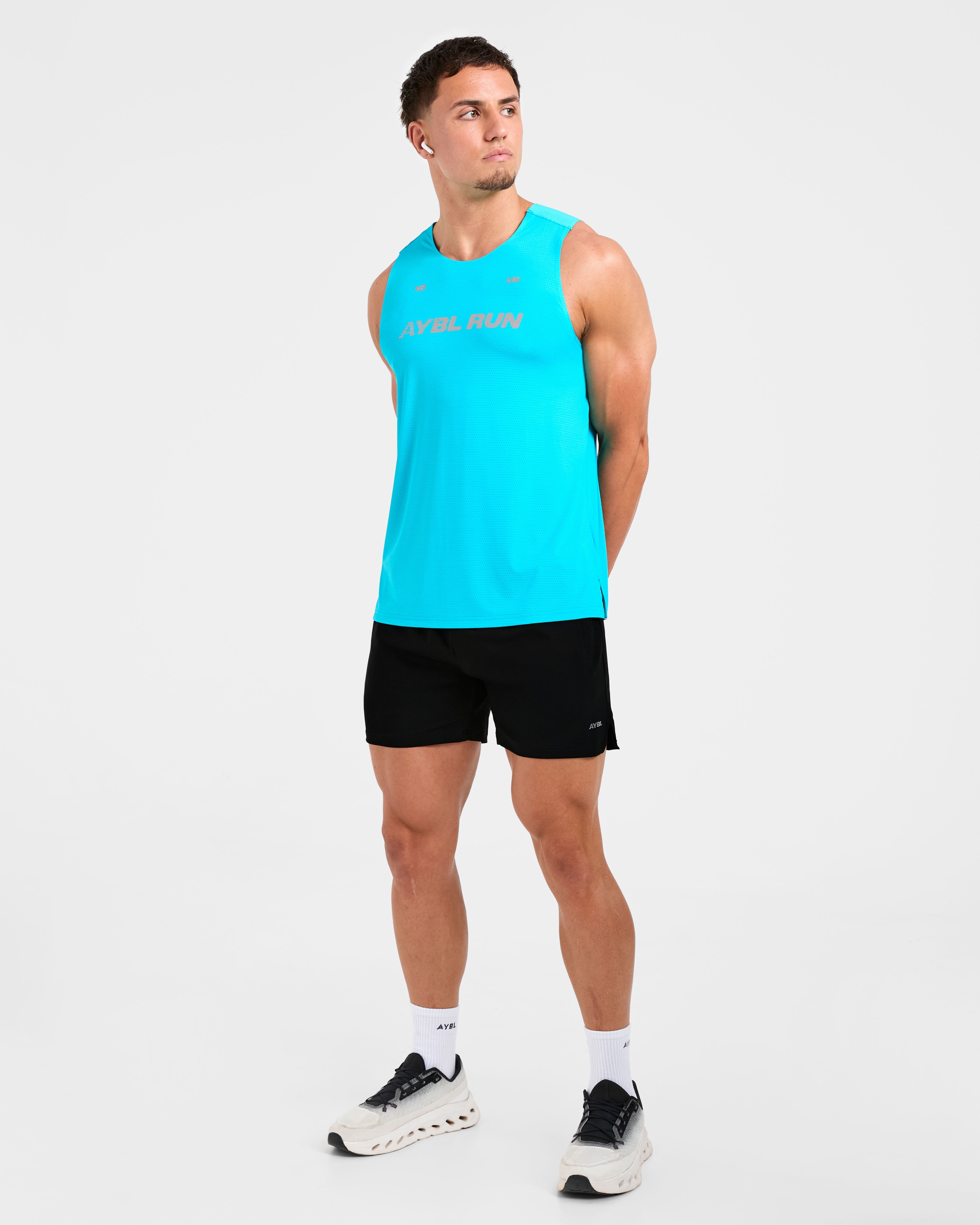 Run Loose Tank - Blaze Blauw