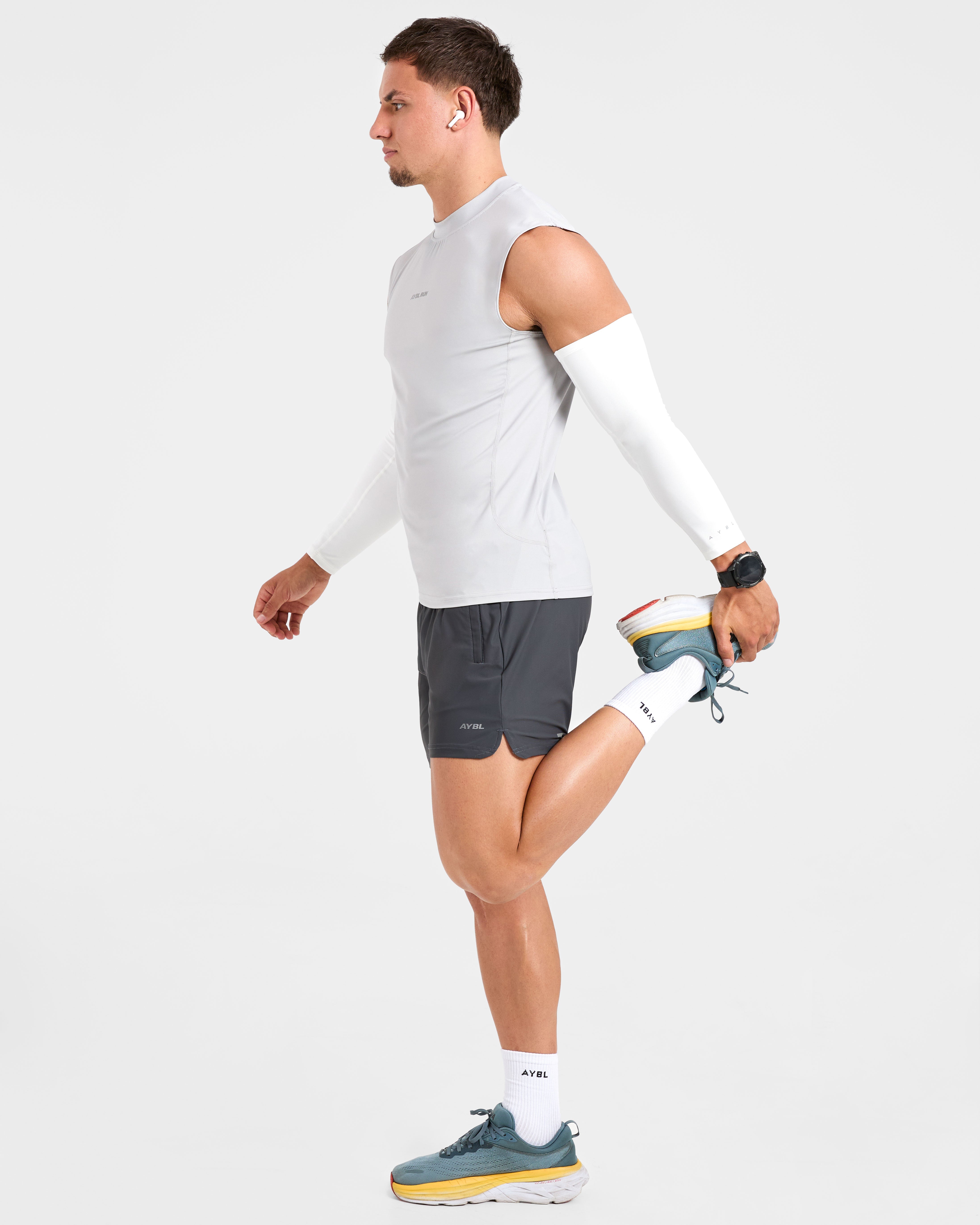 Base Layer Arm Sleeves - Wit
