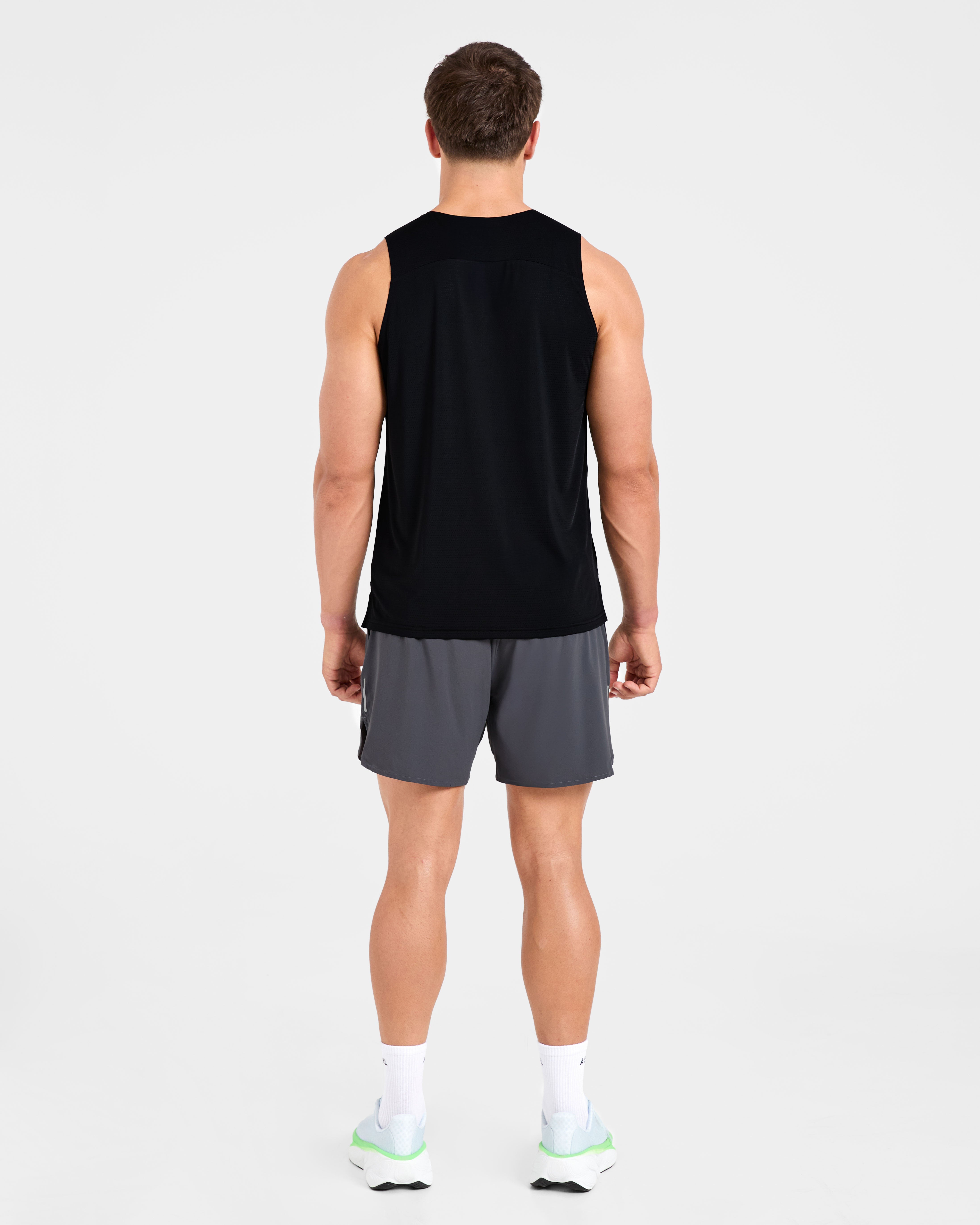Run Speed Shorts - Hurricane Grijs