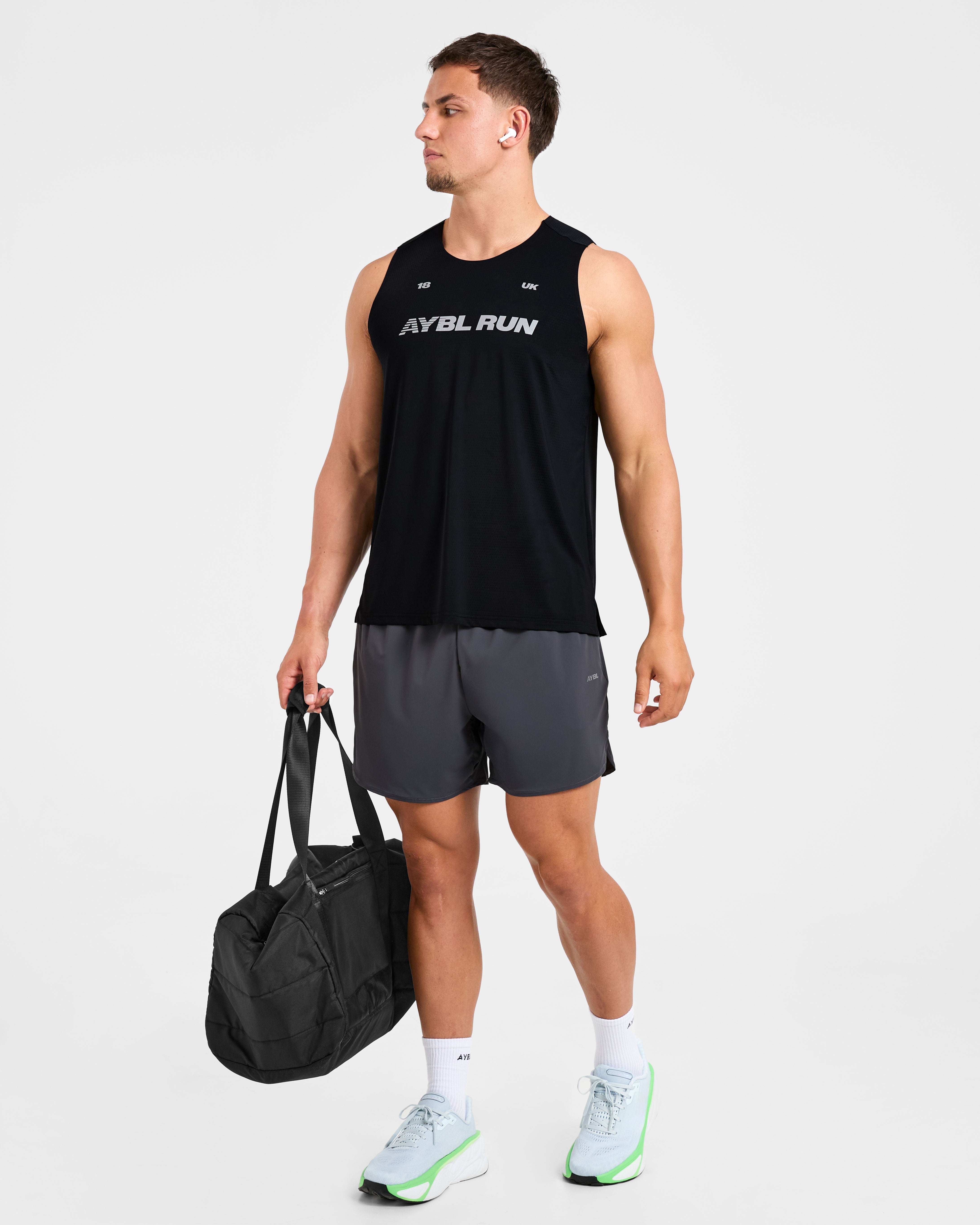 Run Loose Tank - Zwart