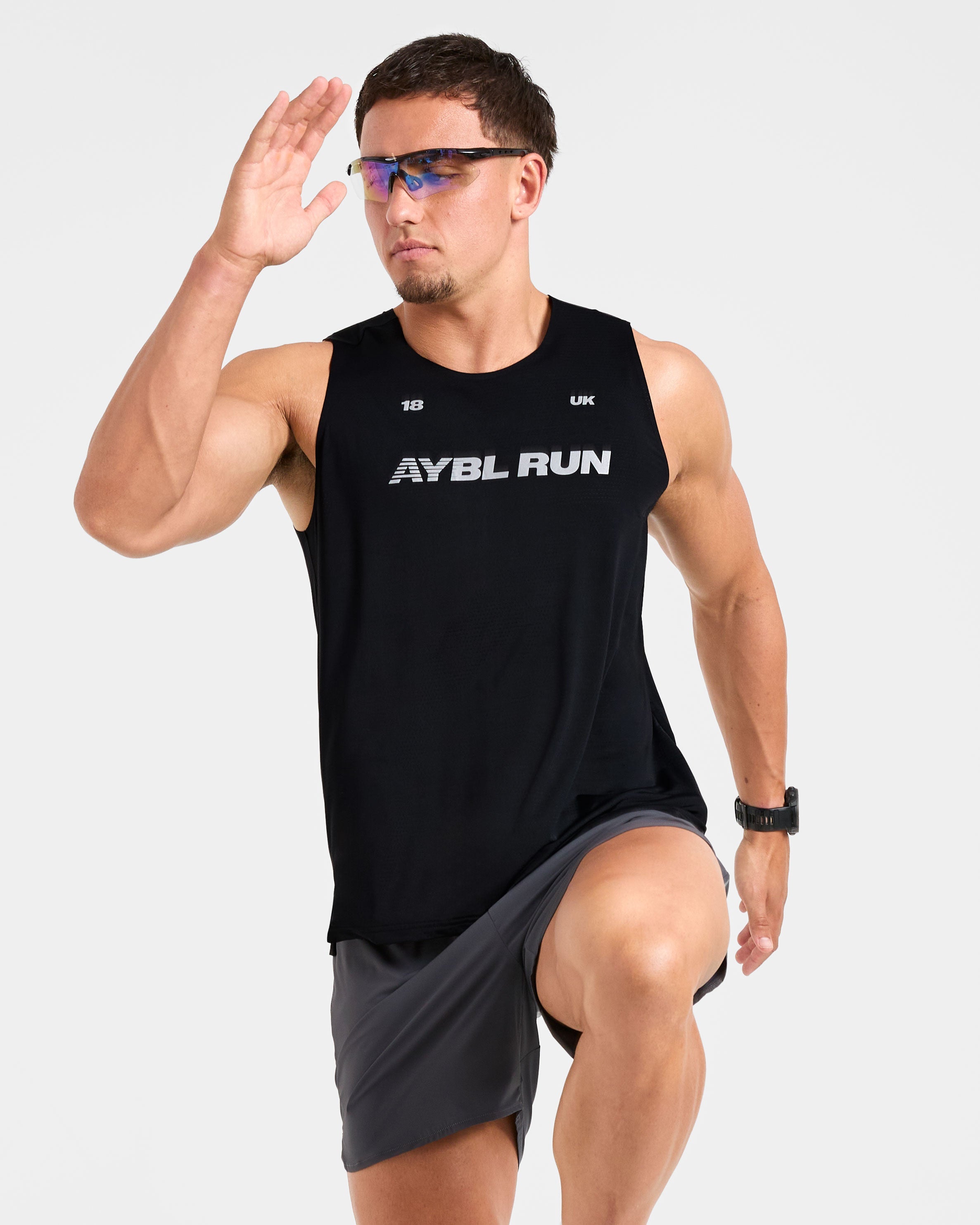 Run Loose Tank - Zwart