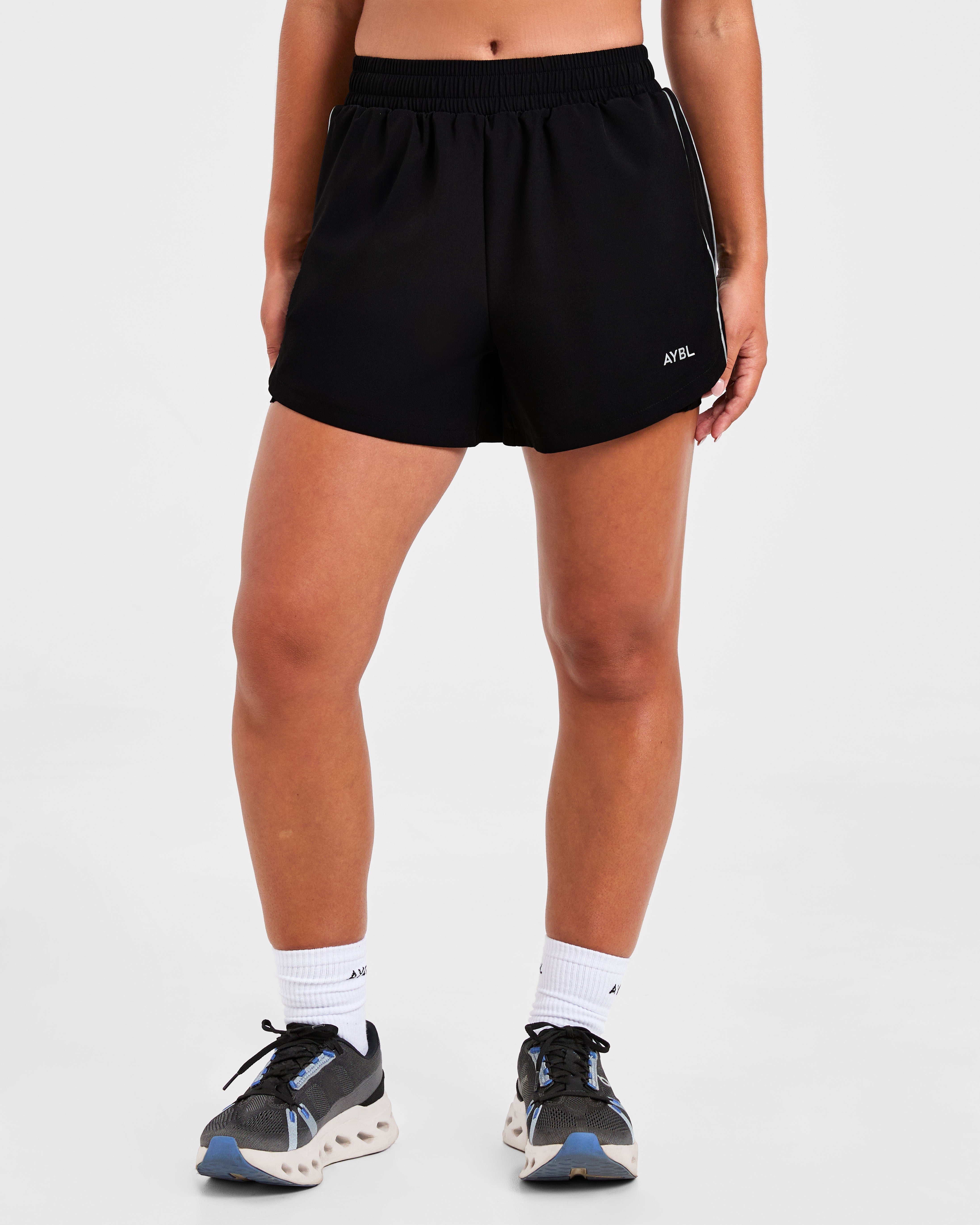 Run 2 in 1 Shorts - Zwart
