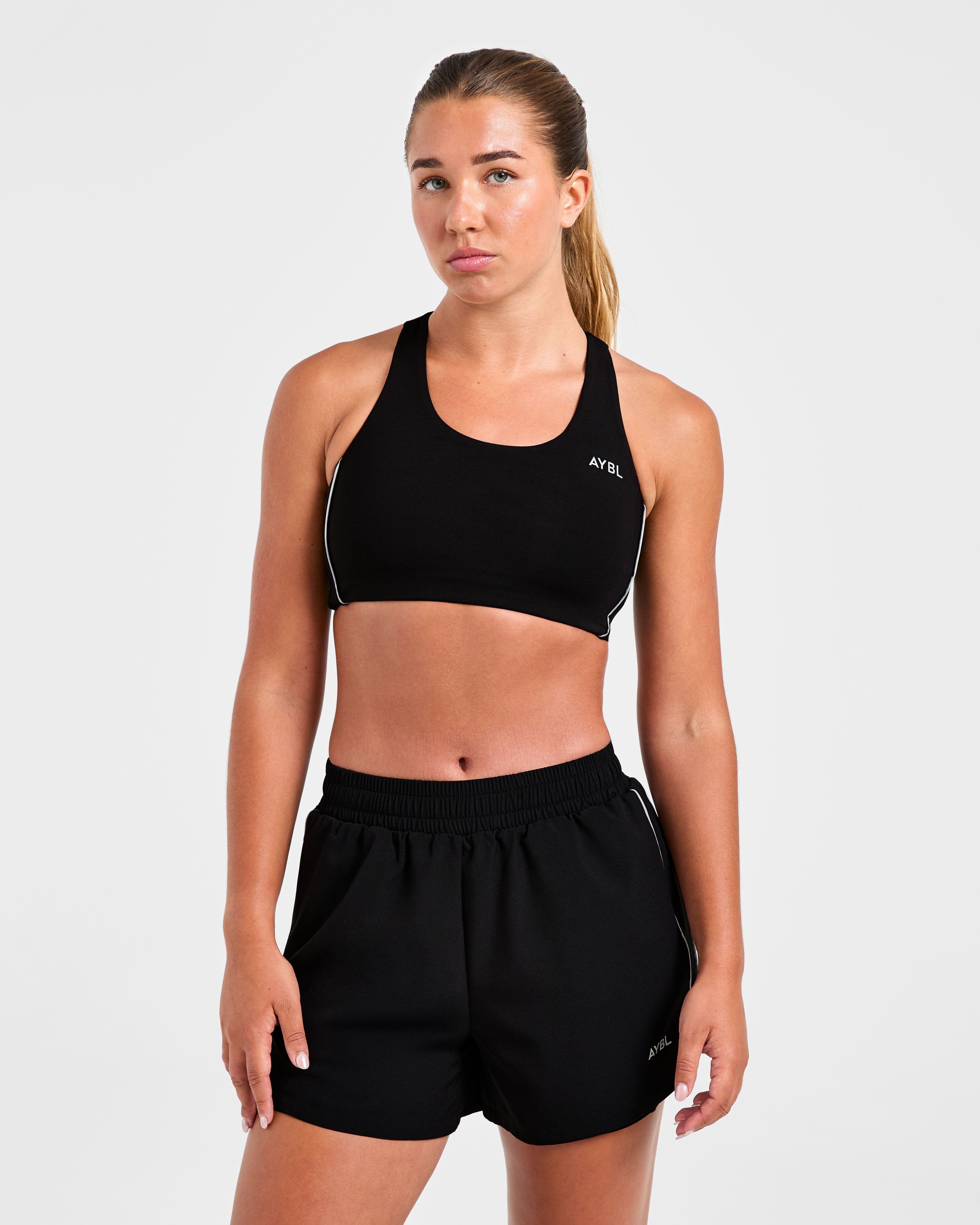 Run Sports Bra - Zwart