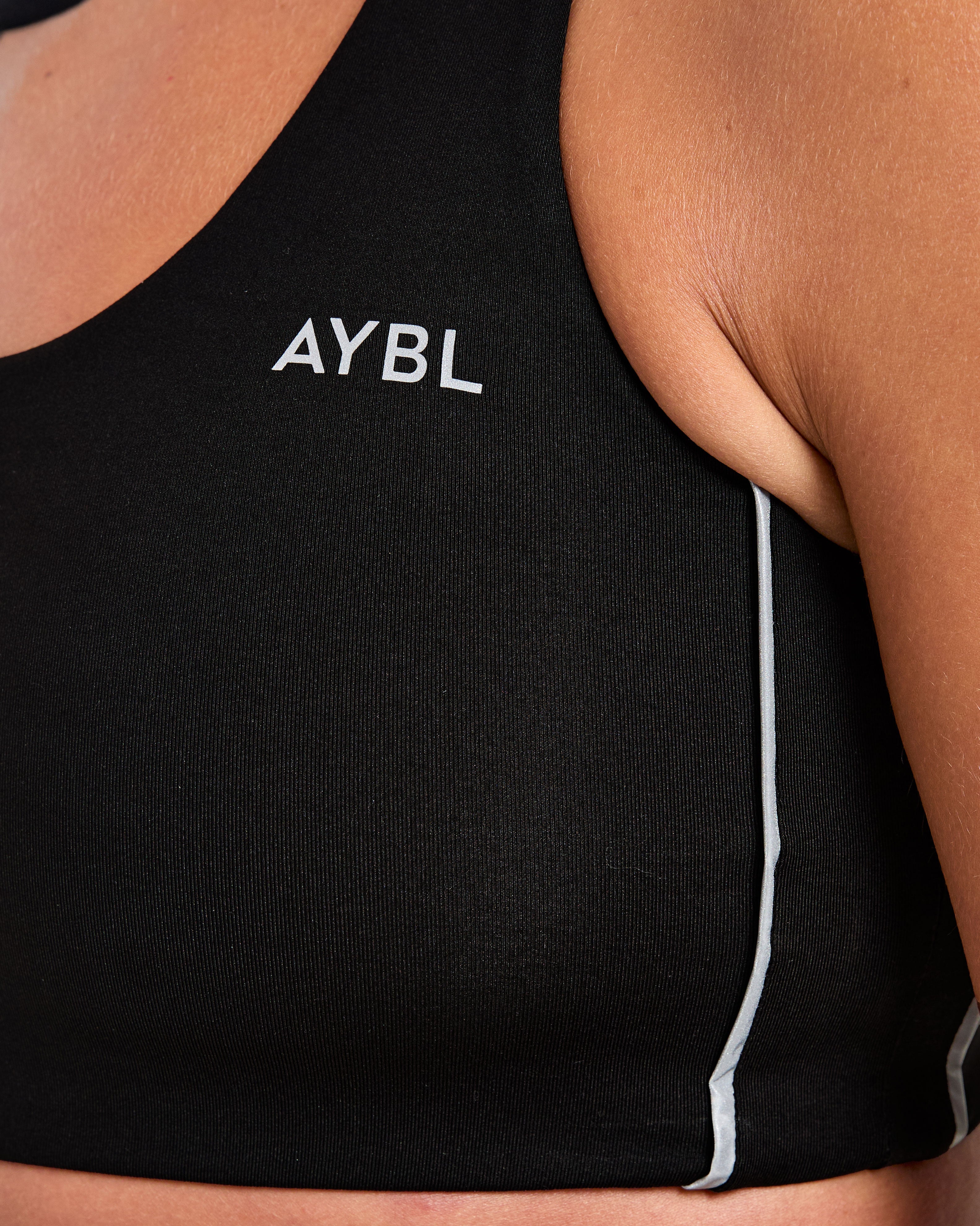 Run Sports Bra - Zwart