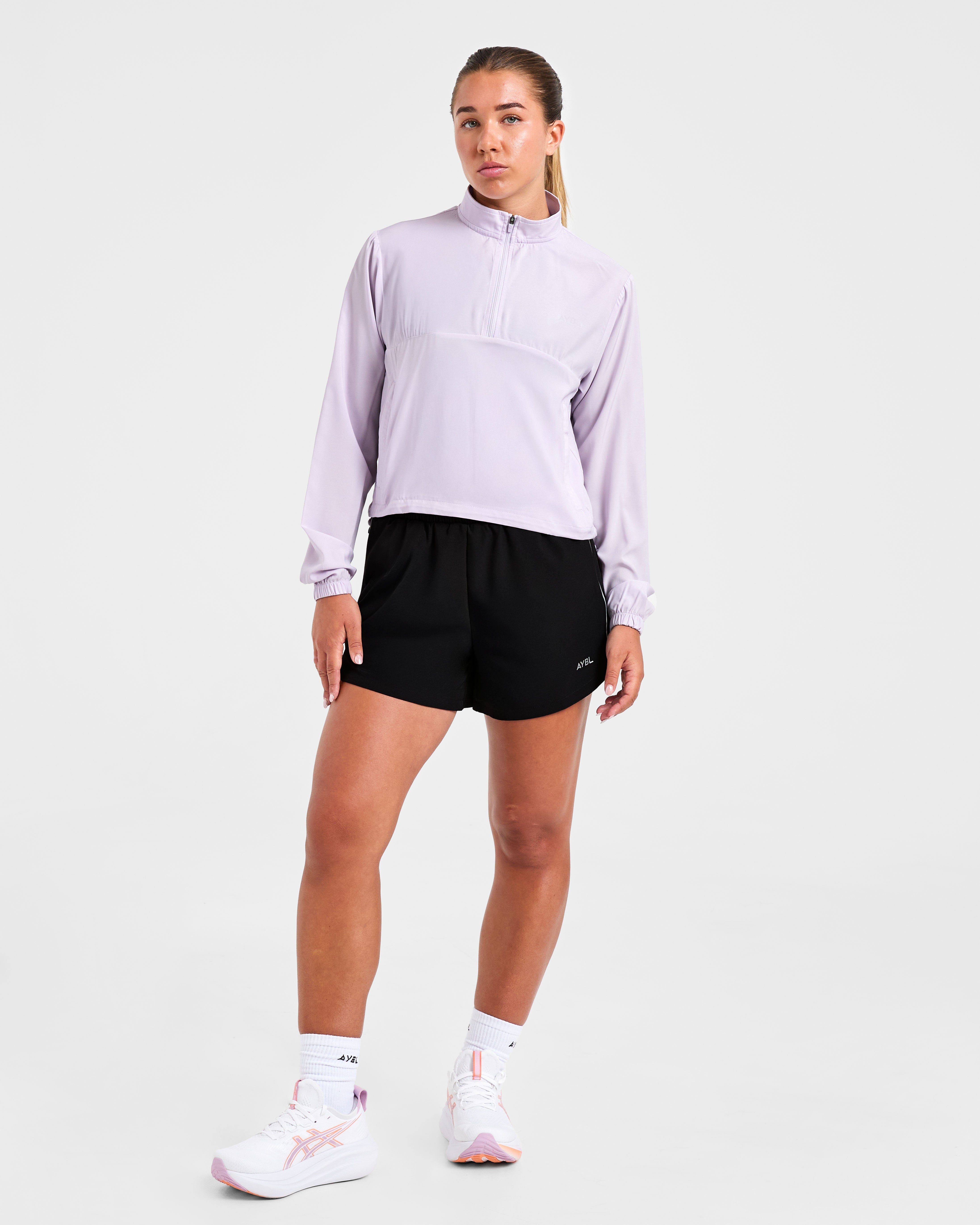 Run 1/2 Zip Jacket - Ice Lilac