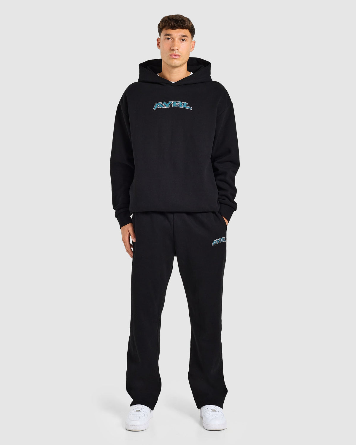 AYBL Society Oversized Hoodie - Zwart