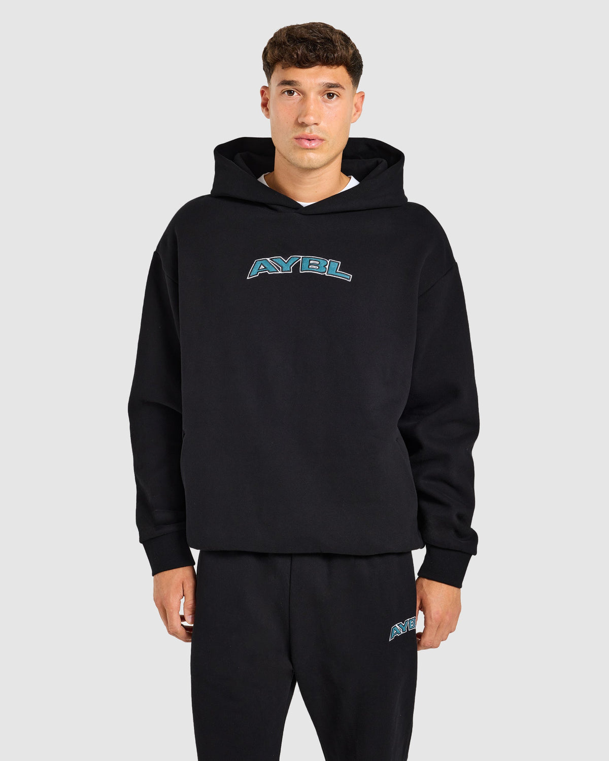 AYBL Society Oversized Hoodie - Zwart