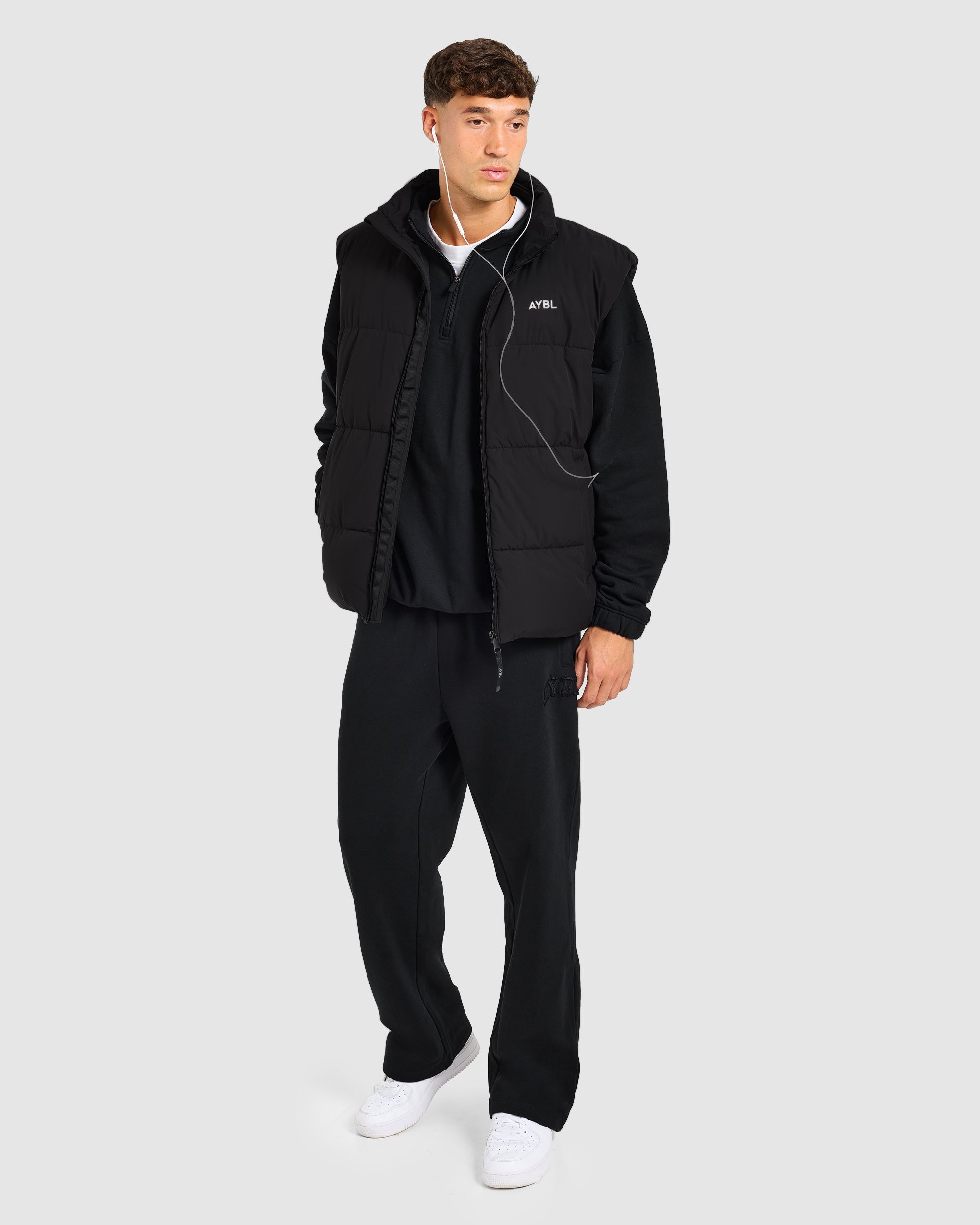 Classic Puffer Gilet - Zwart