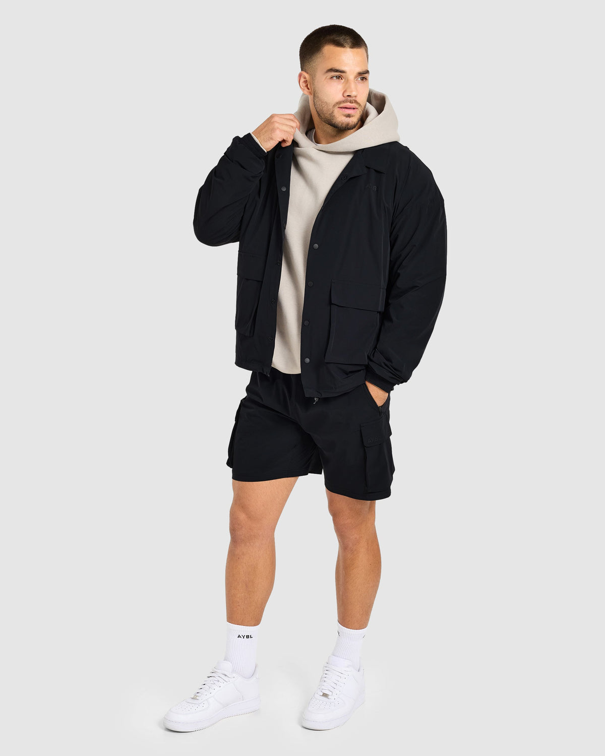 Reform Cargo Jacket - Zwart
