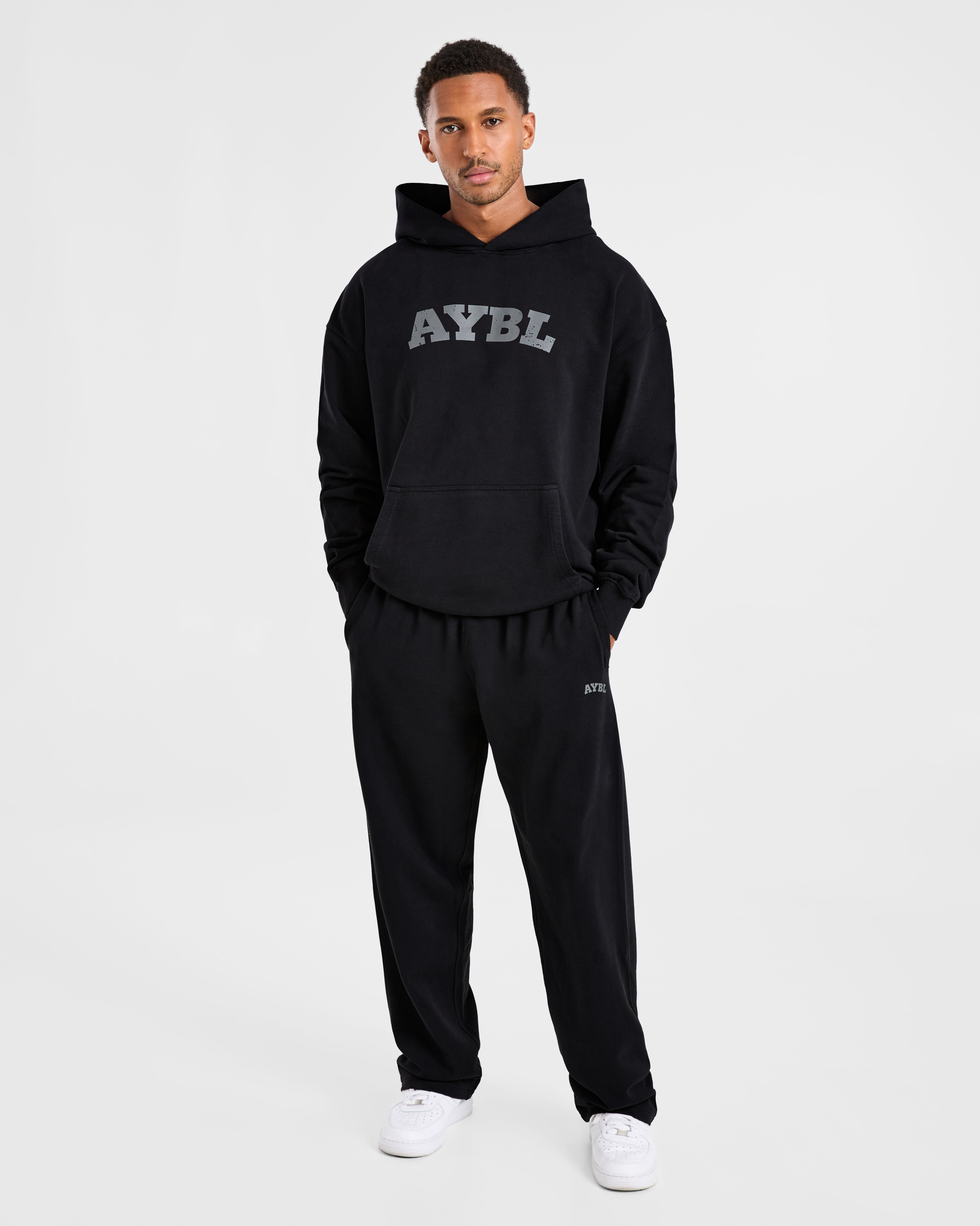 Elite Hoodie - Zwart/Charcoal