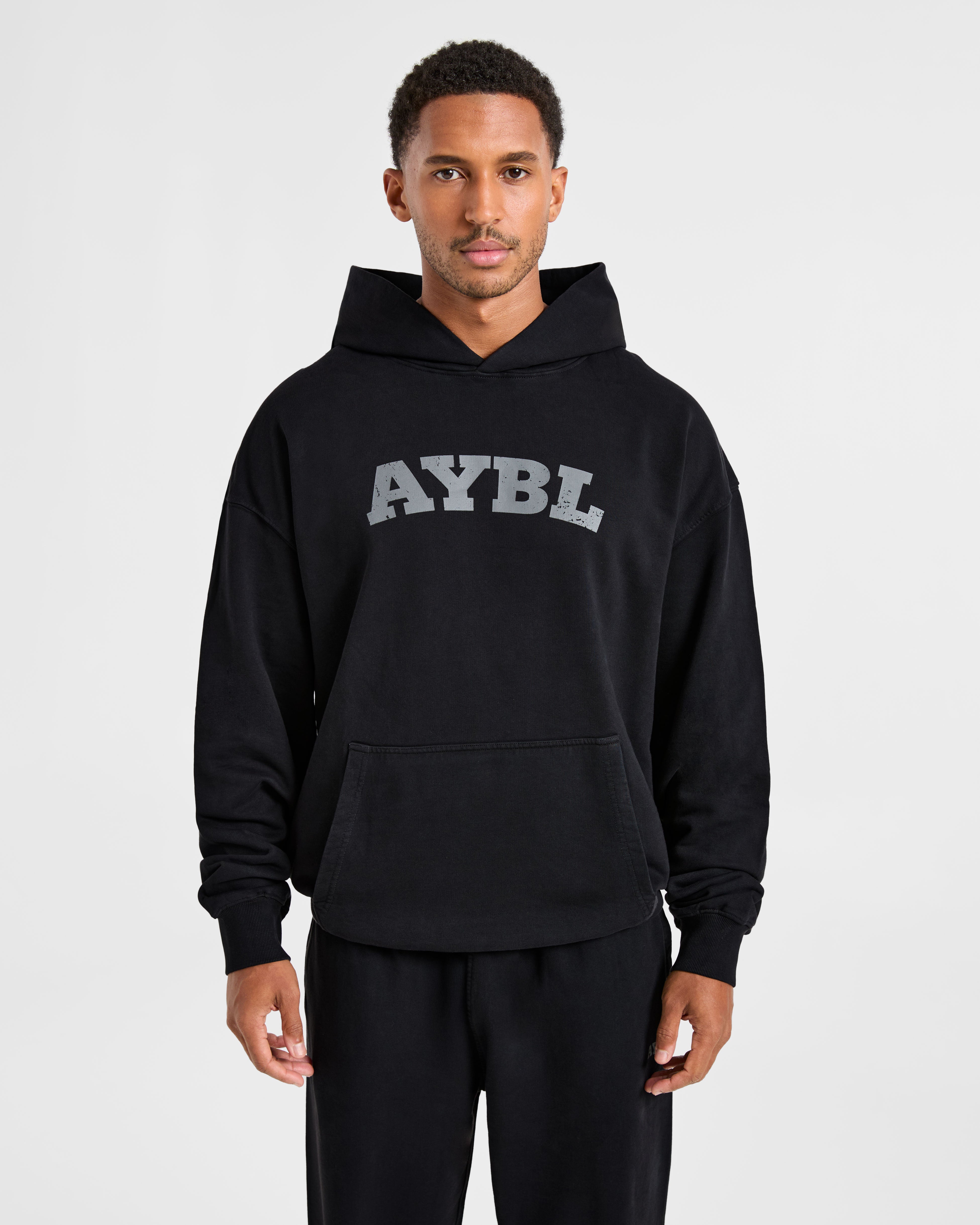 Elite Hoodie - Zwart/Charcoal