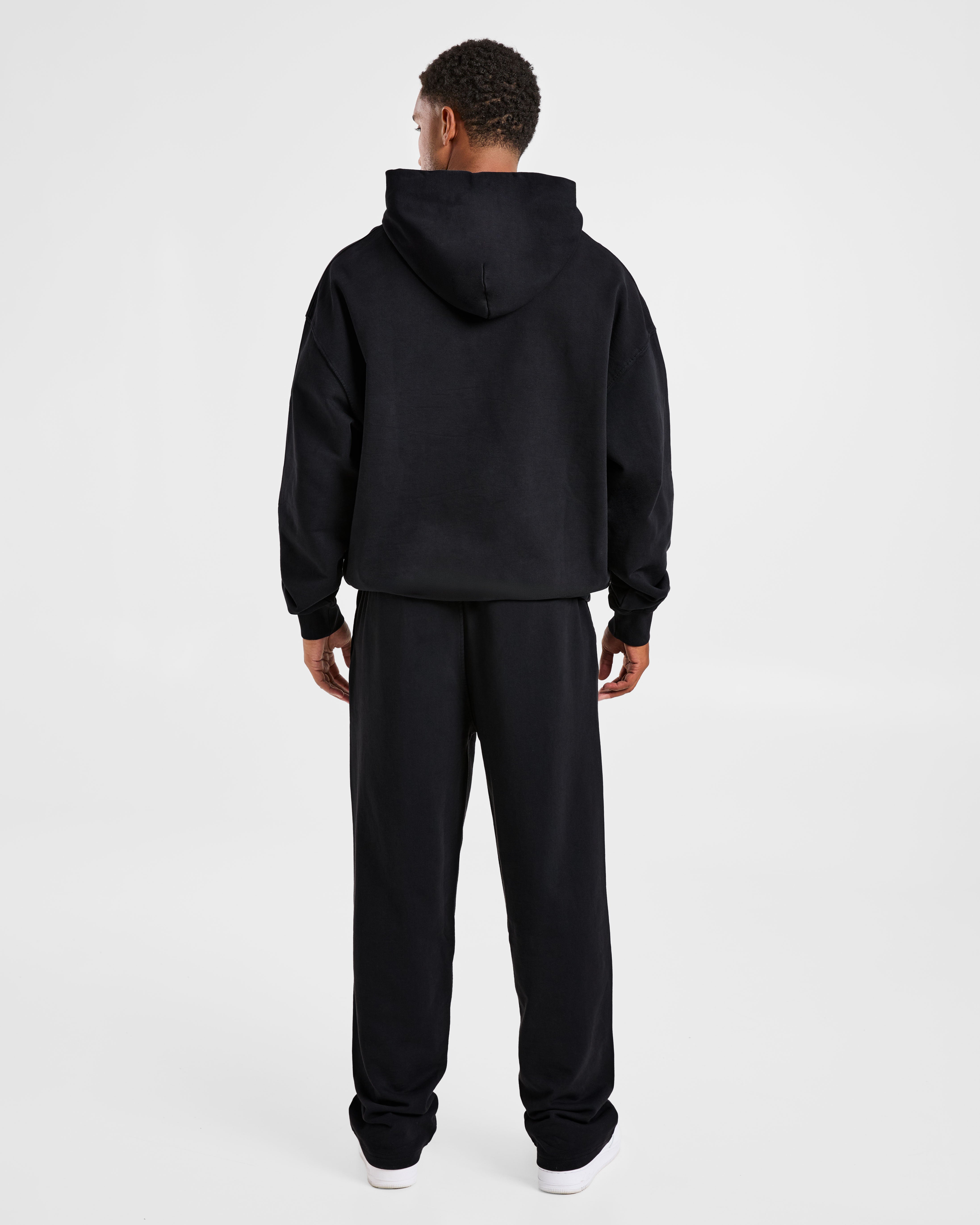 Elite Hoodie - Zwart/Charcoal