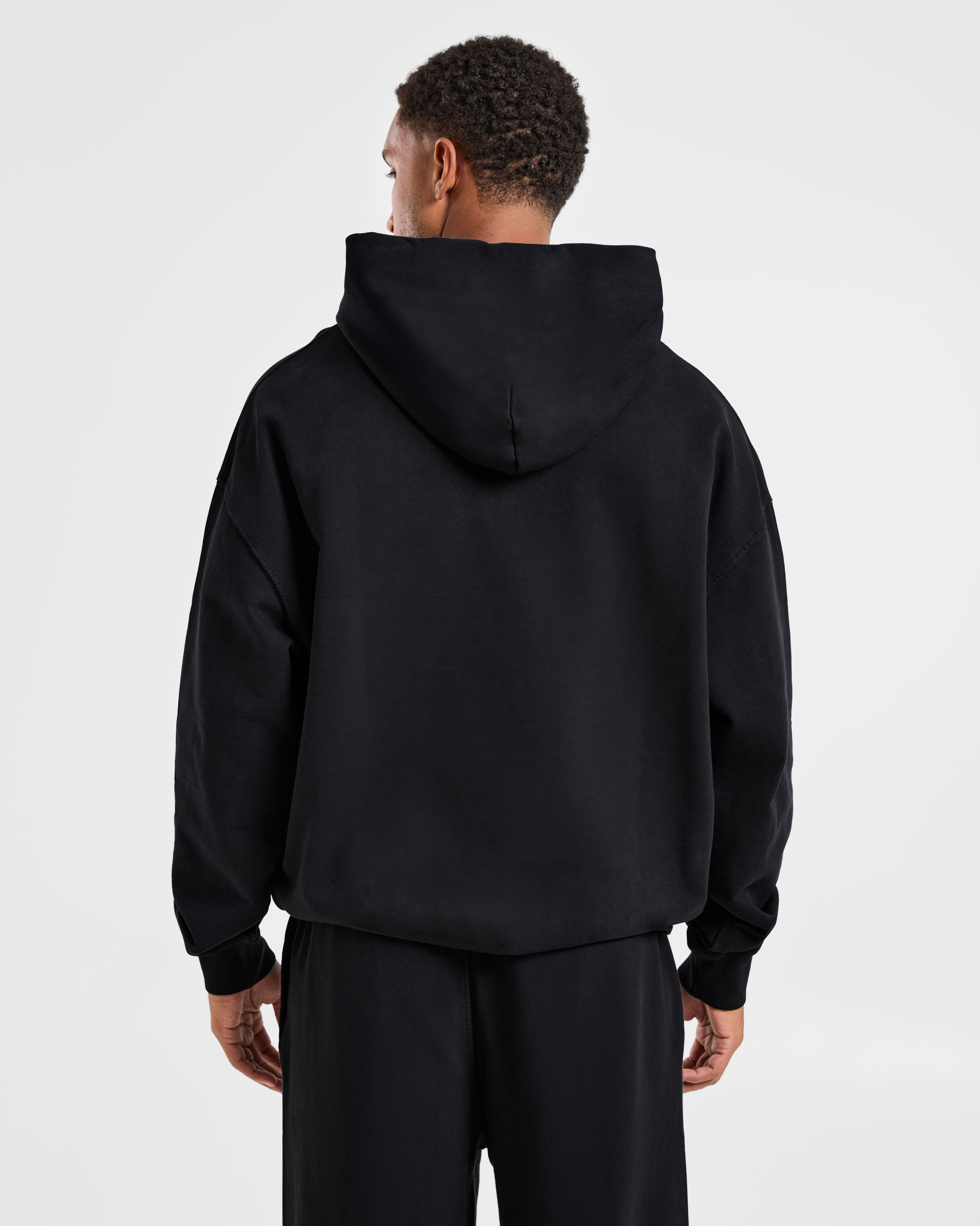 Elite Hoodie - Zwart/Charcoal
