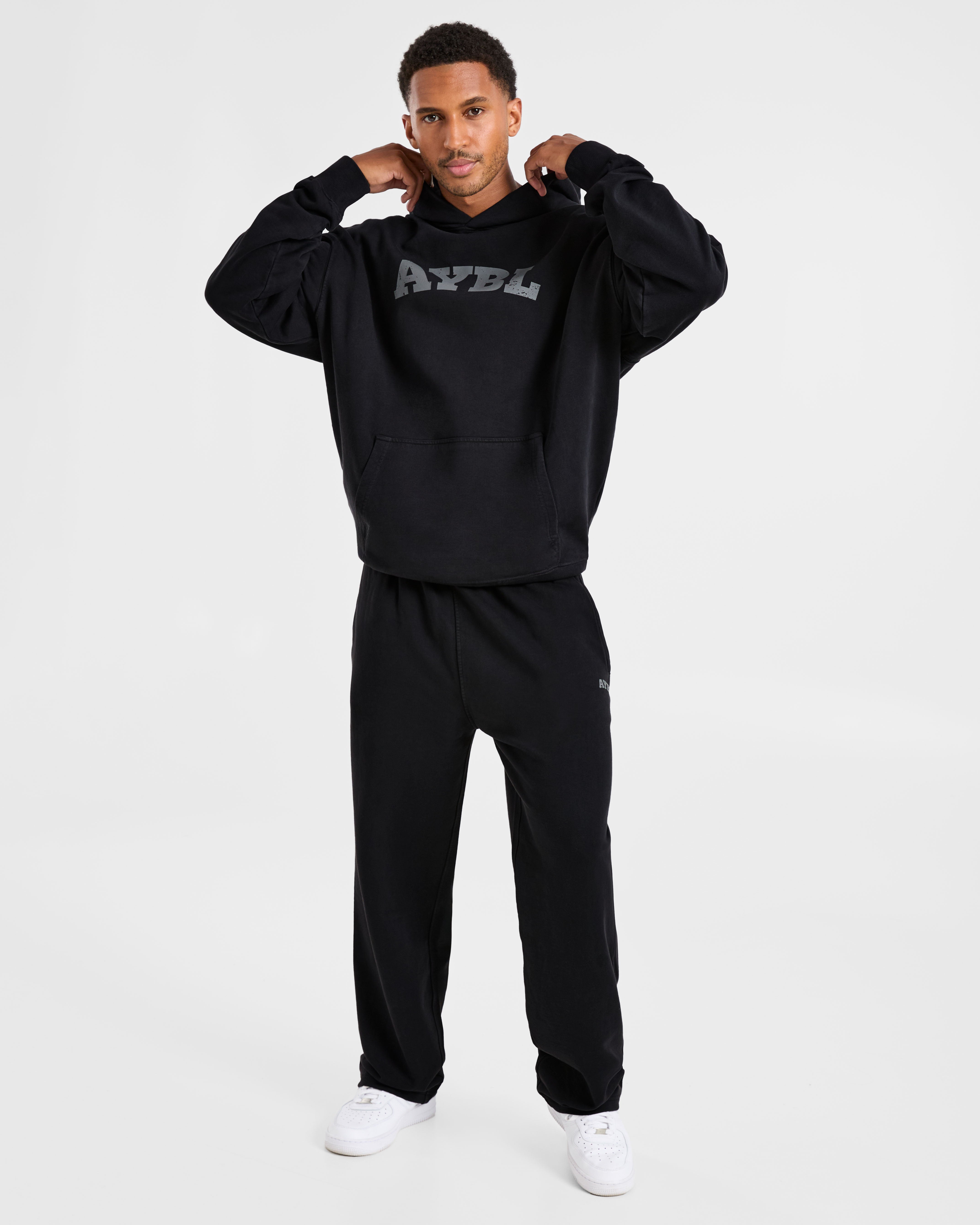 Elite Hoodie - Zwart/Charcoal