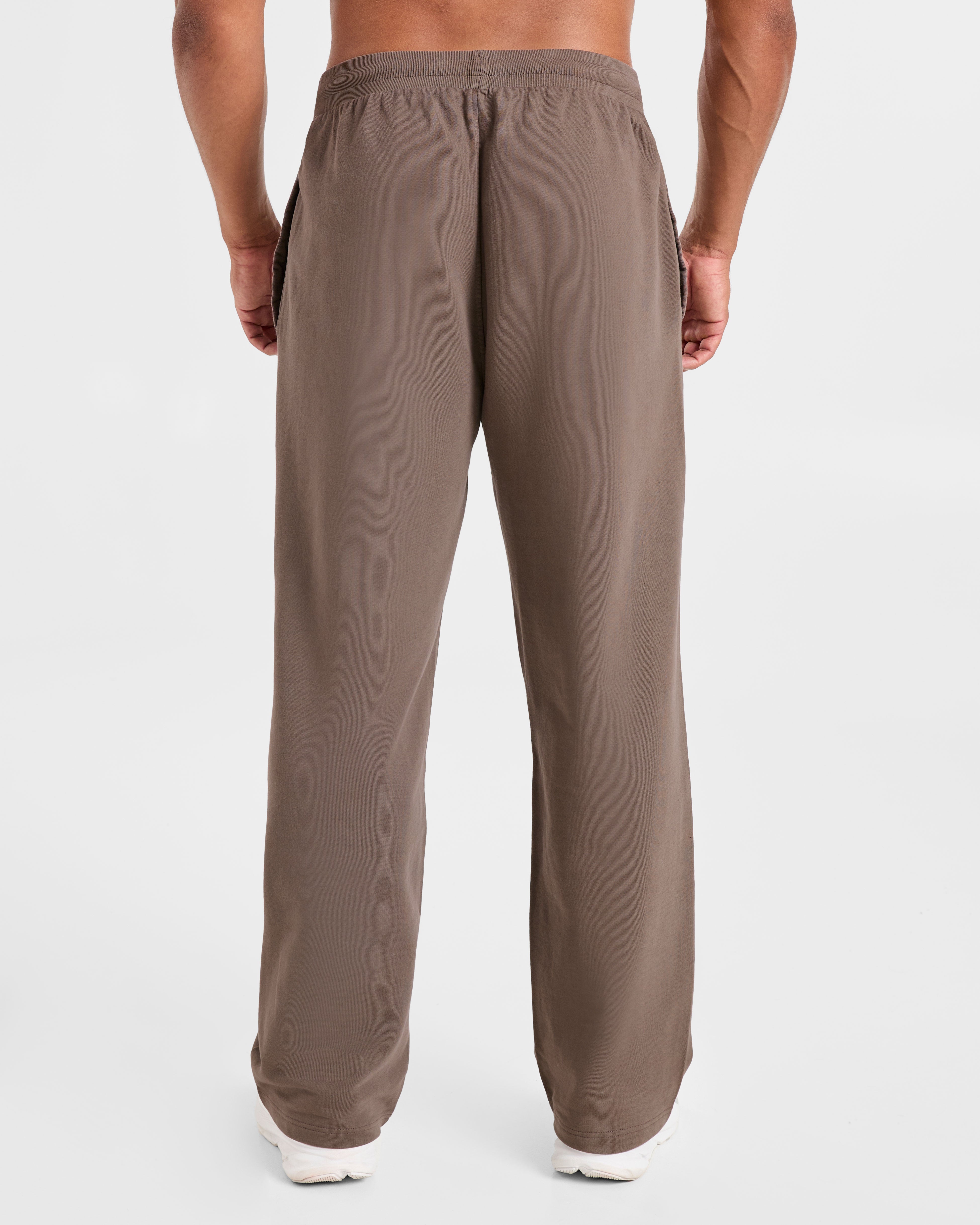 Elite Straight Leg Joggers - Umber Bruin