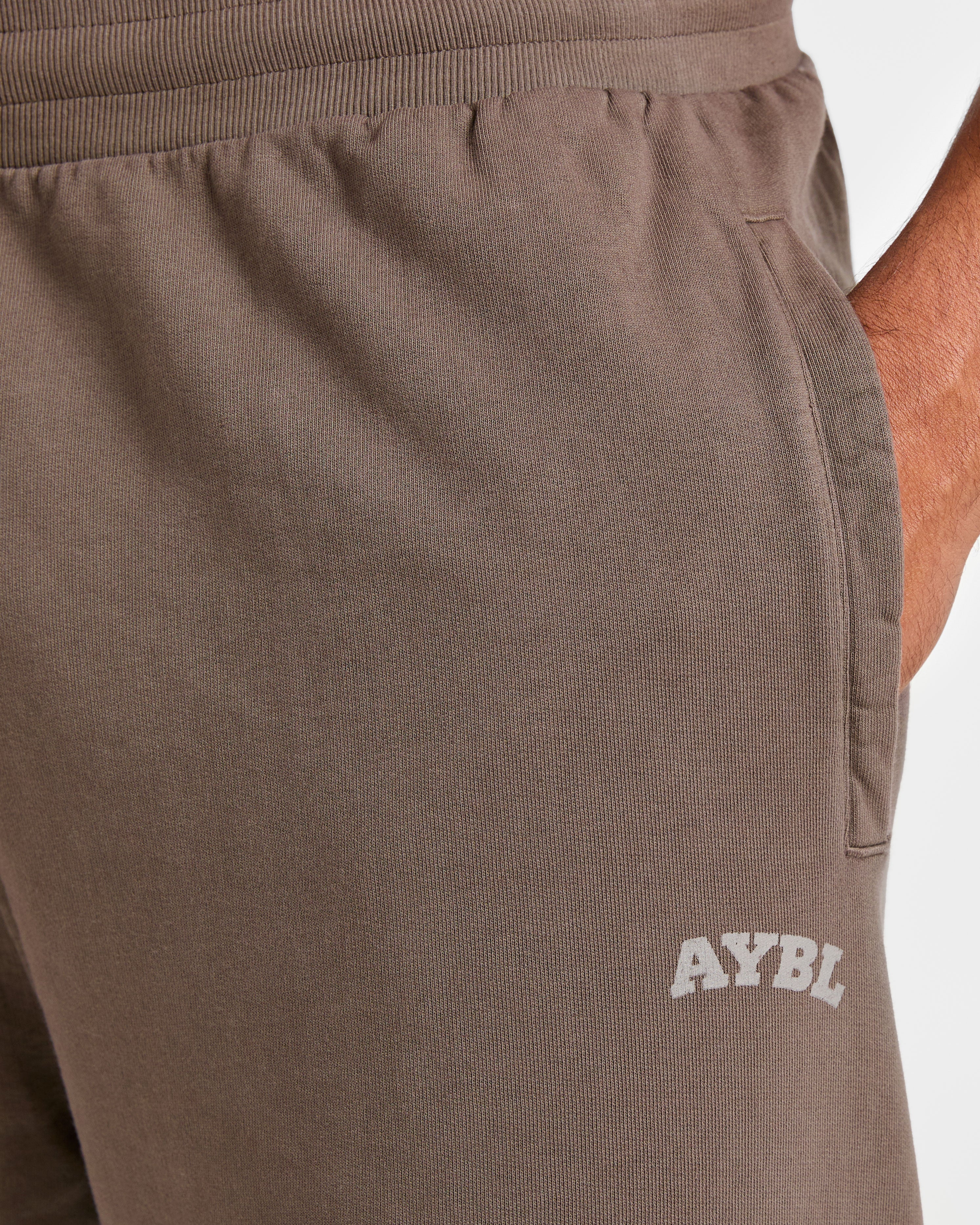 Elite Straight Leg Joggers - Umber Bruin