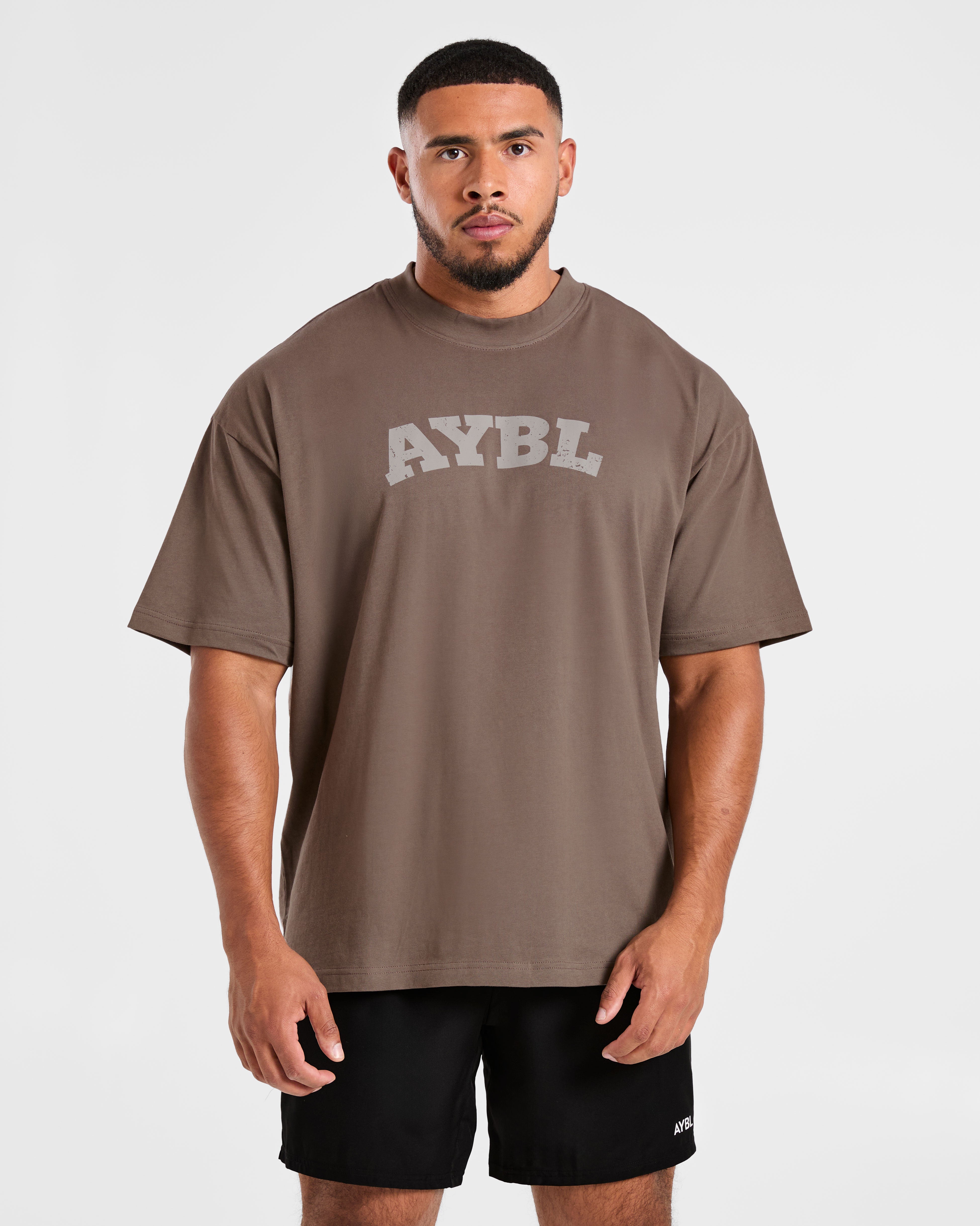 Elite Oversized T Shirt- Umber Bruin
