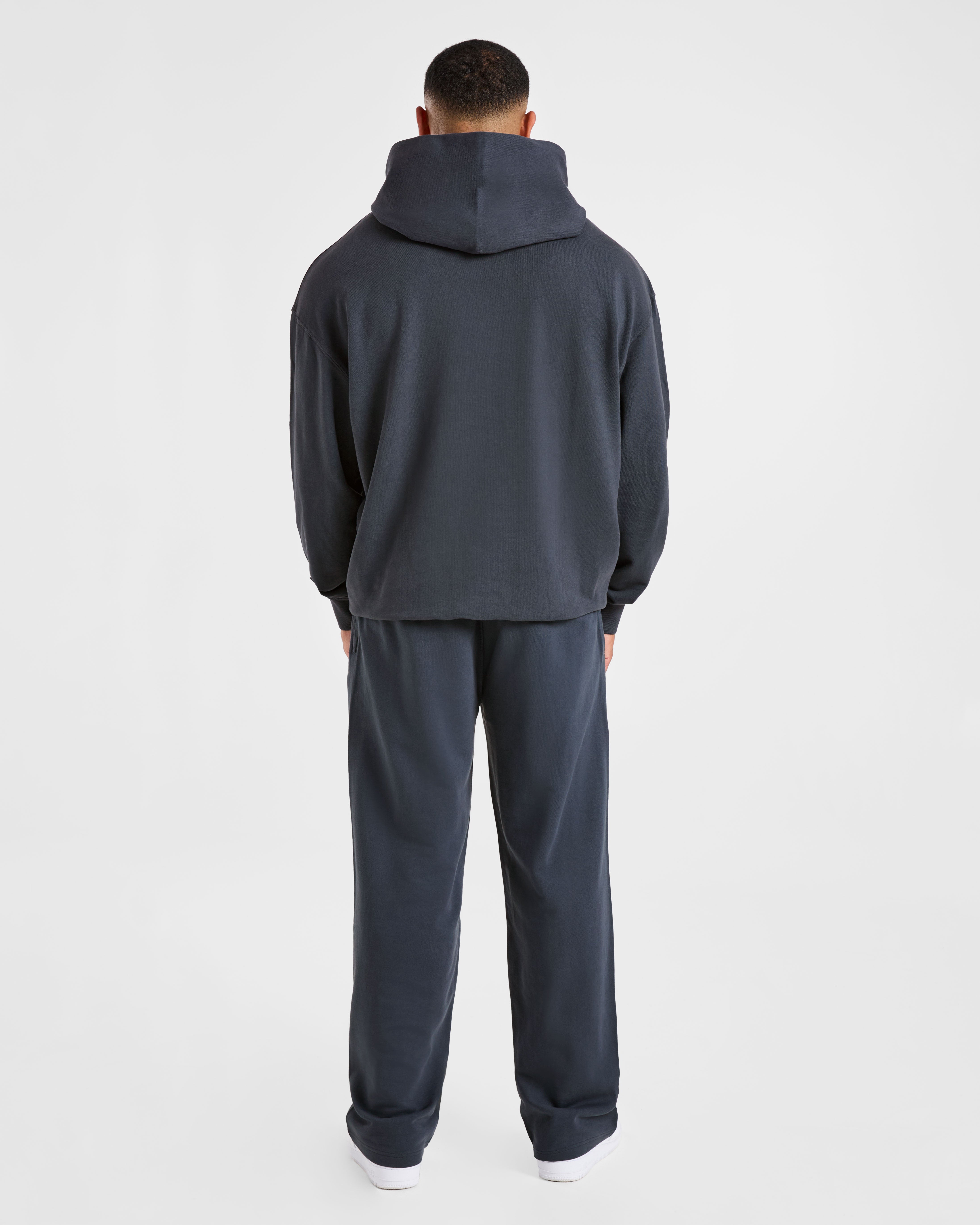 Elite Straight Leg Joggers - Heavy Blauw