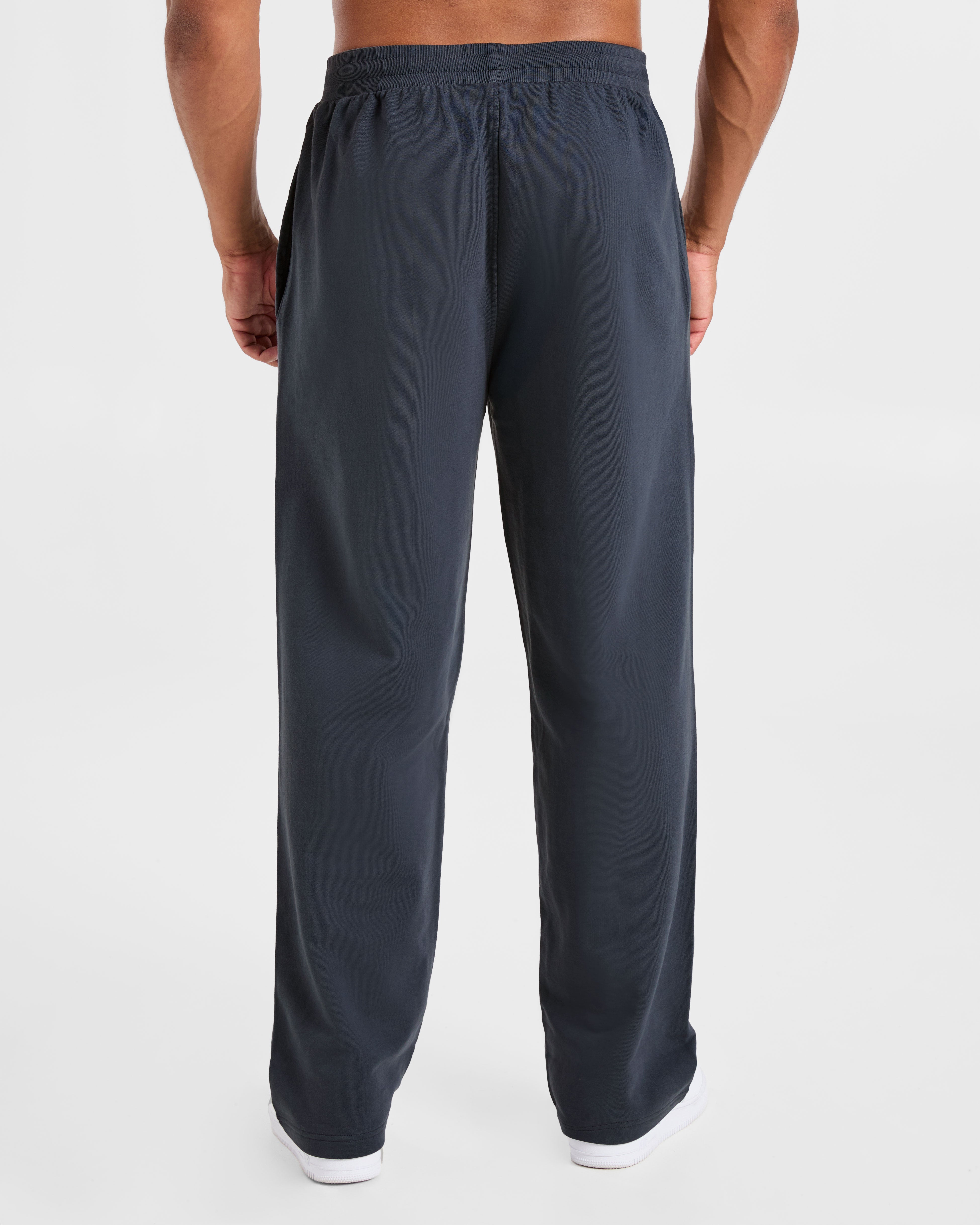 Elite Straight Leg Joggers - Heavy Blauw