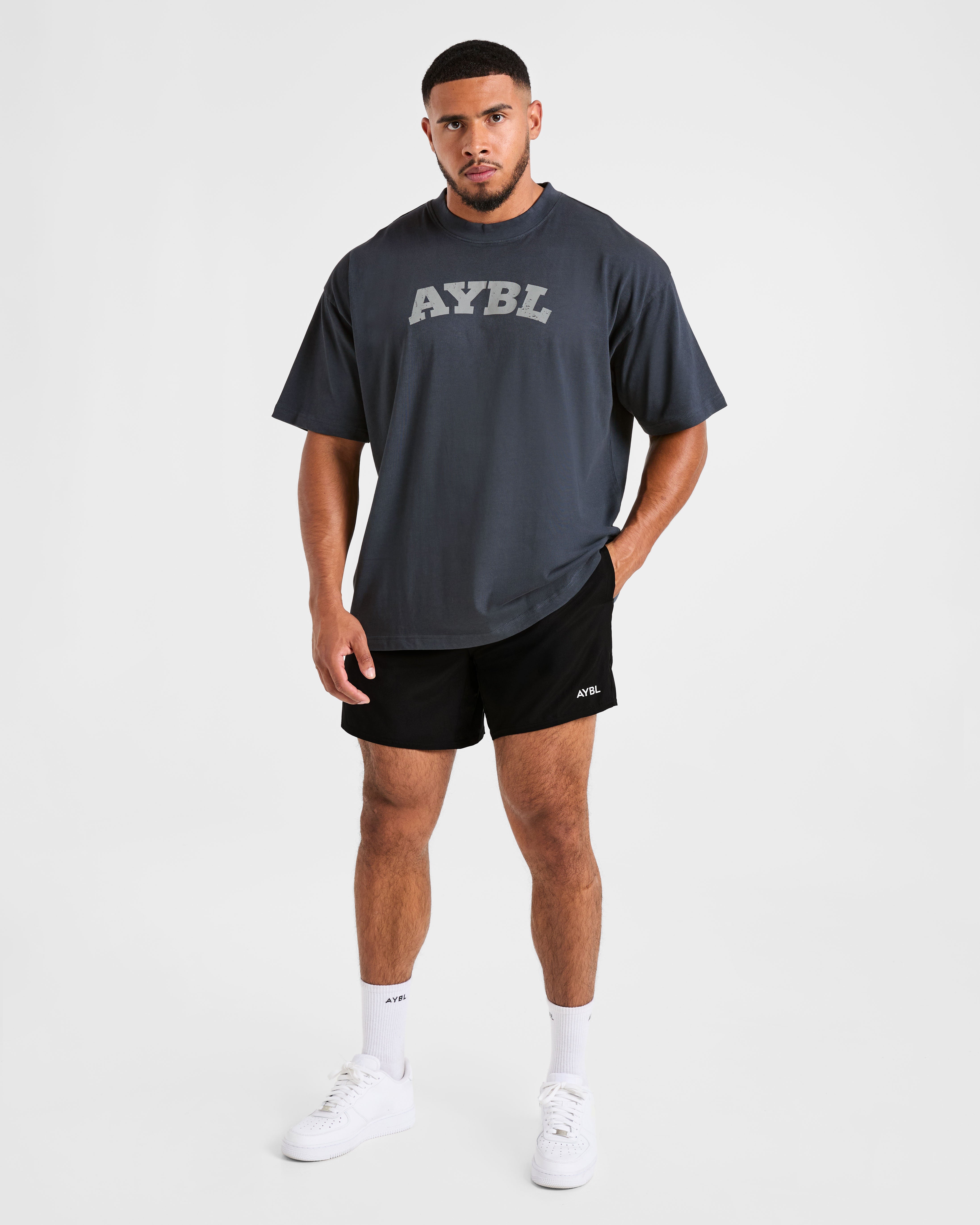 Elite Oversized T Shirt - Heavy Blauw
