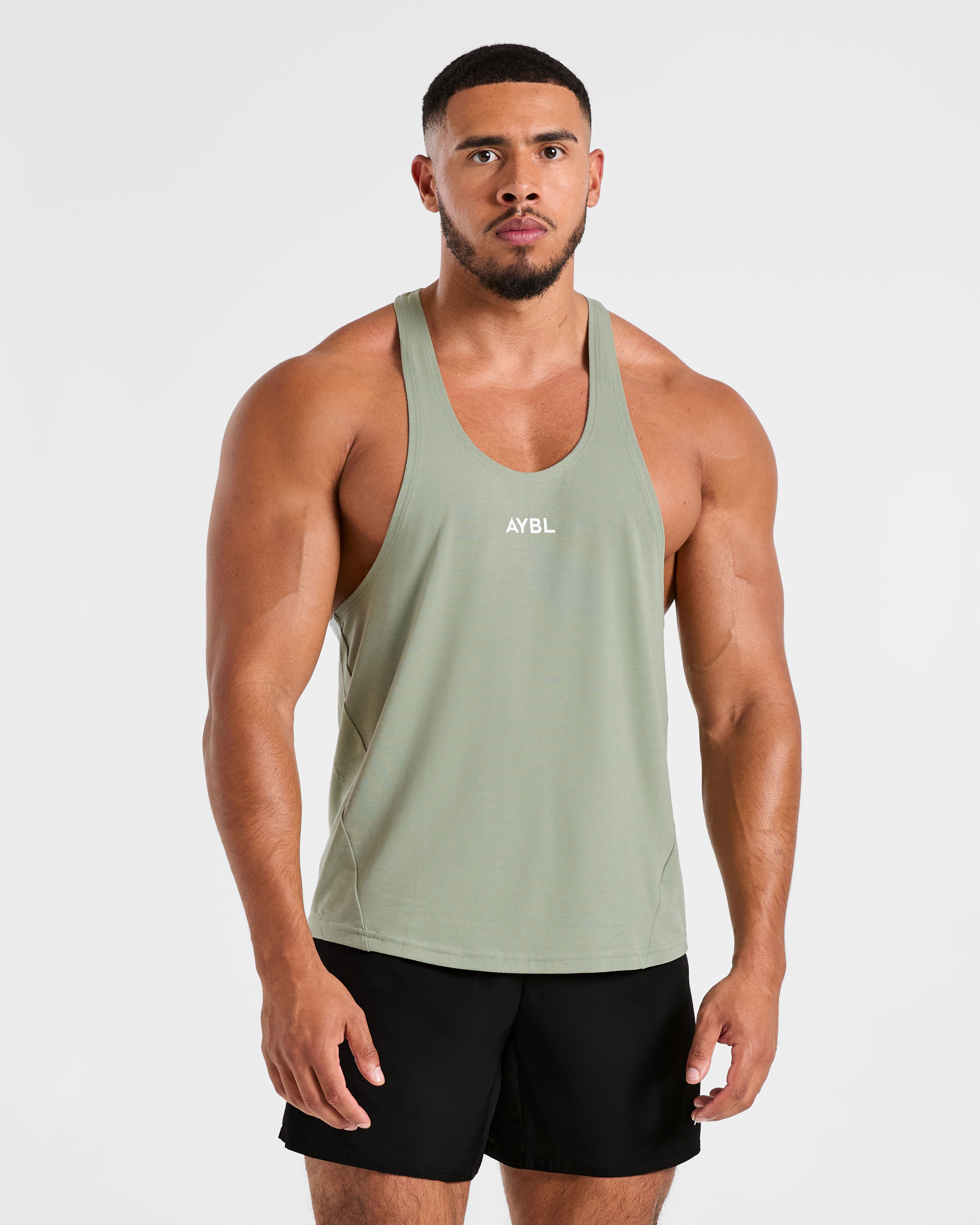 Essential Stringer - Muted Groen