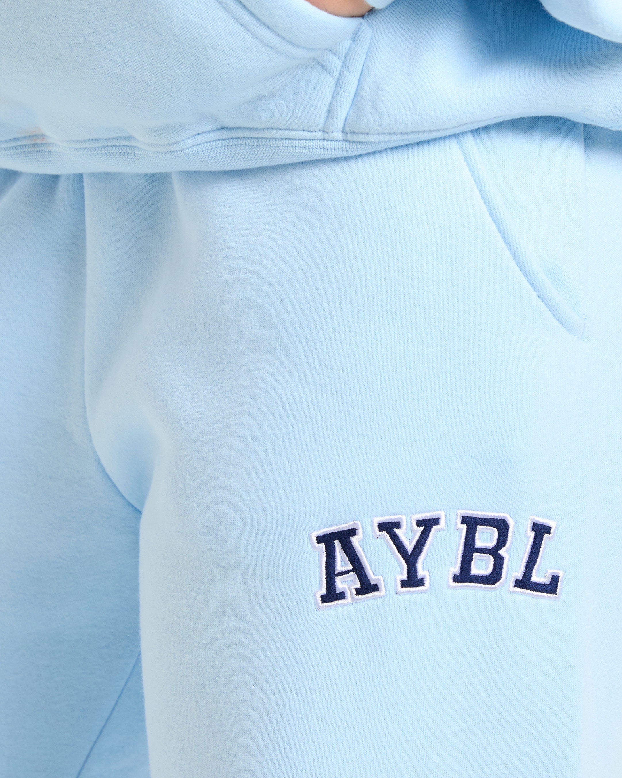 Varsity 2.0 Oversized Straight Leg Joggers - Blauw/Navy