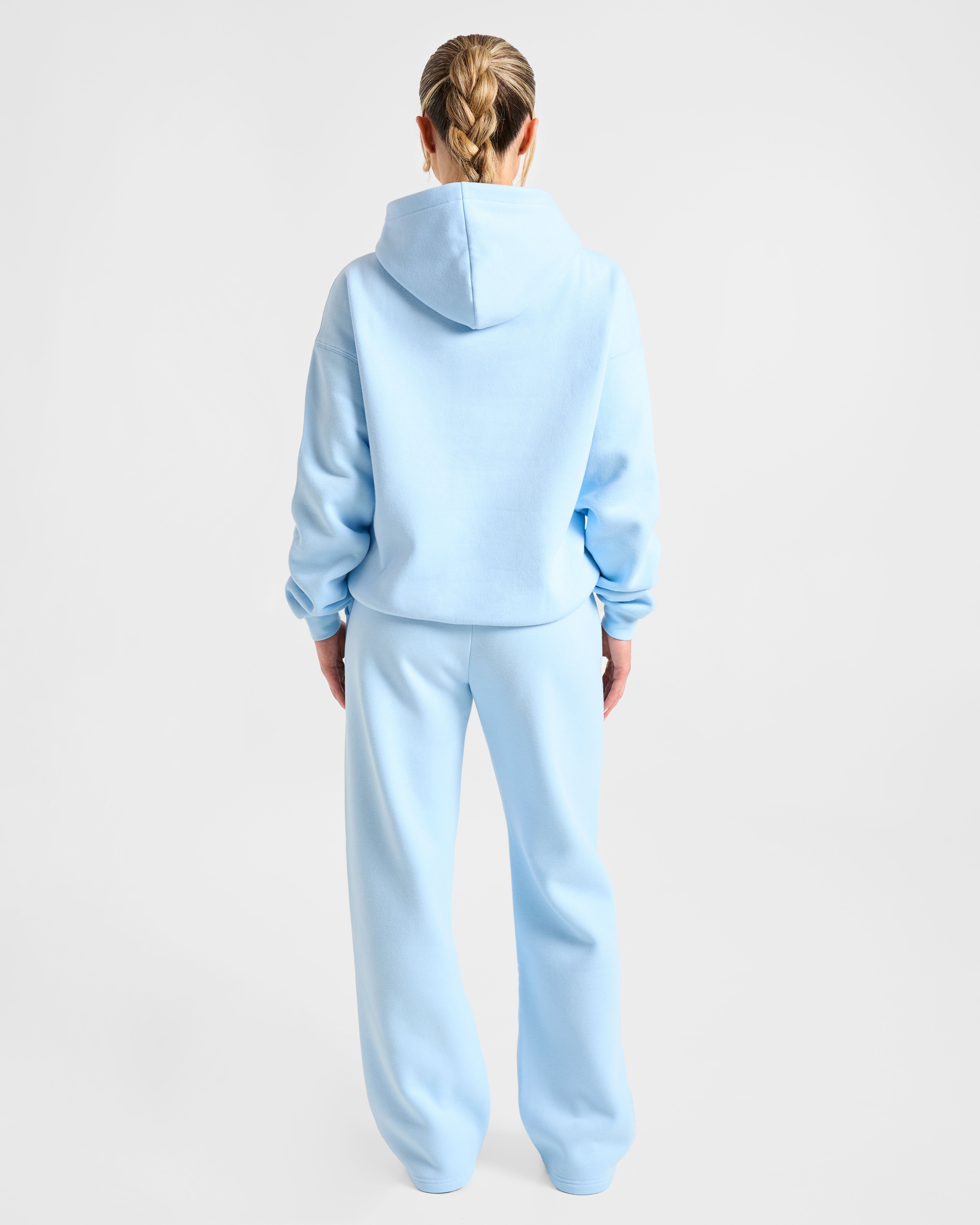 Varsity 2.0 Oversized Straight Leg Joggers - Blauw/Navy