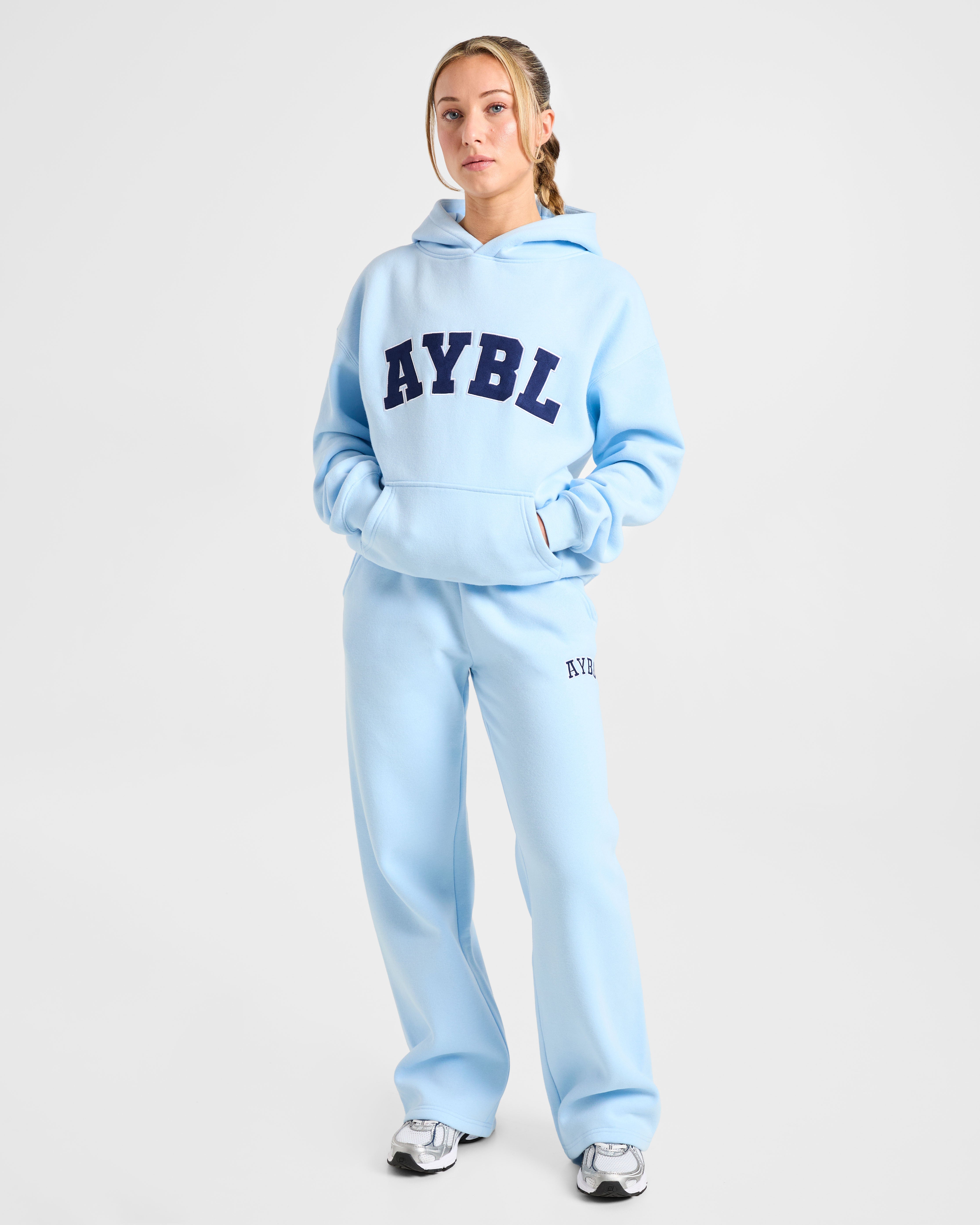 Varsity 2.0 Oversized Hoodie - Blauw/Navy