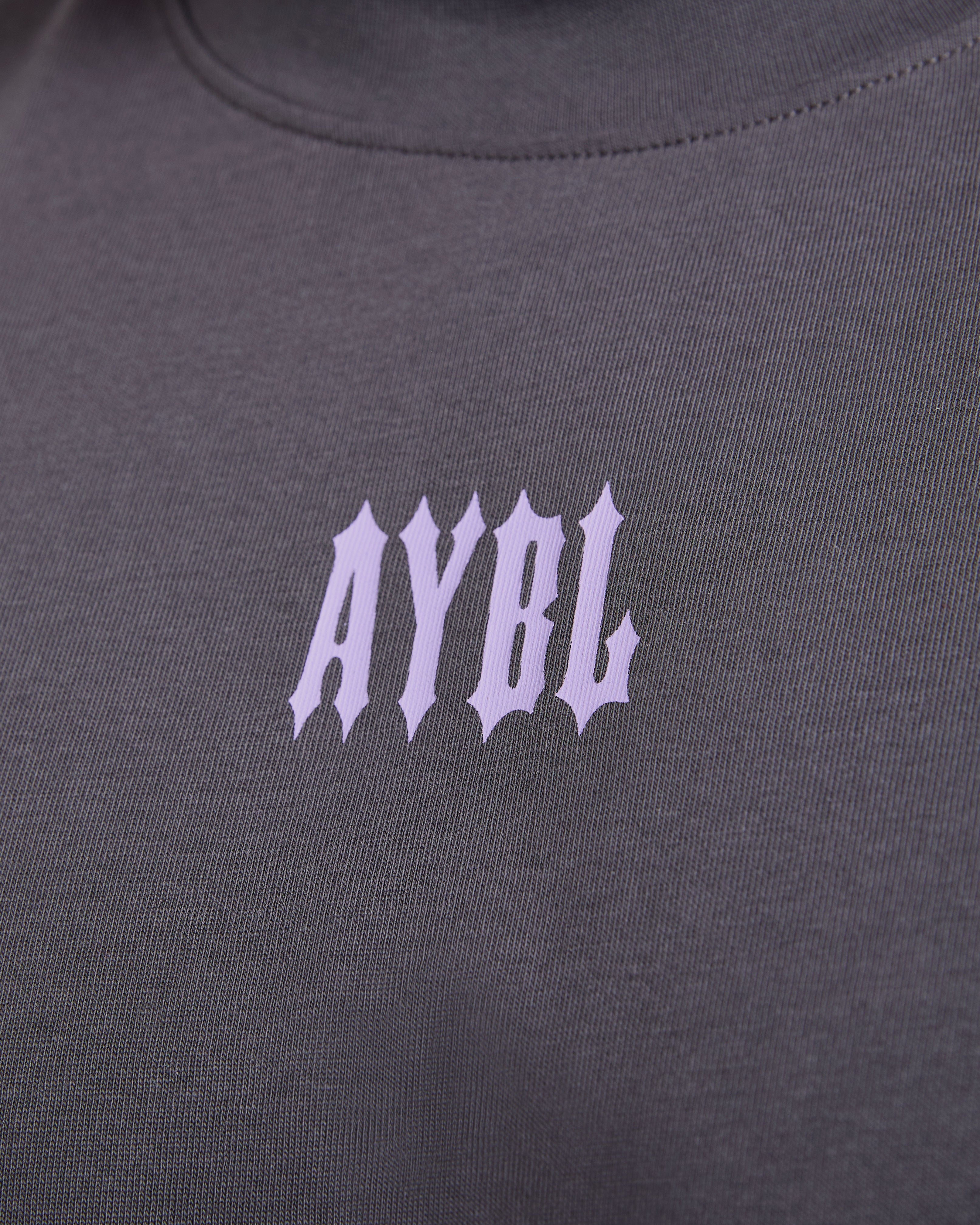 Hunt Your Goals Oversized T Shirt - Deep Charcoal