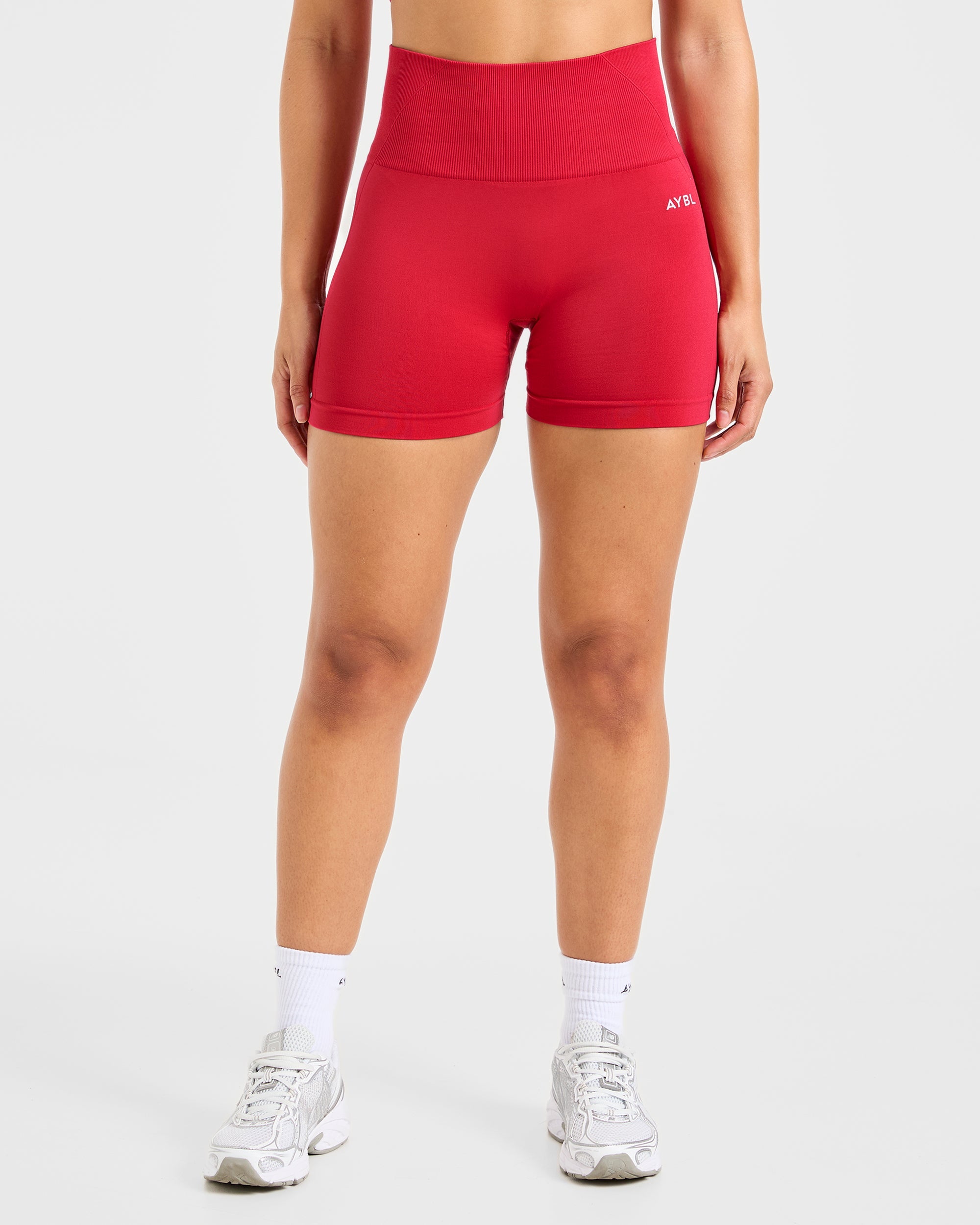 Empower Seamless Shorts - Rood