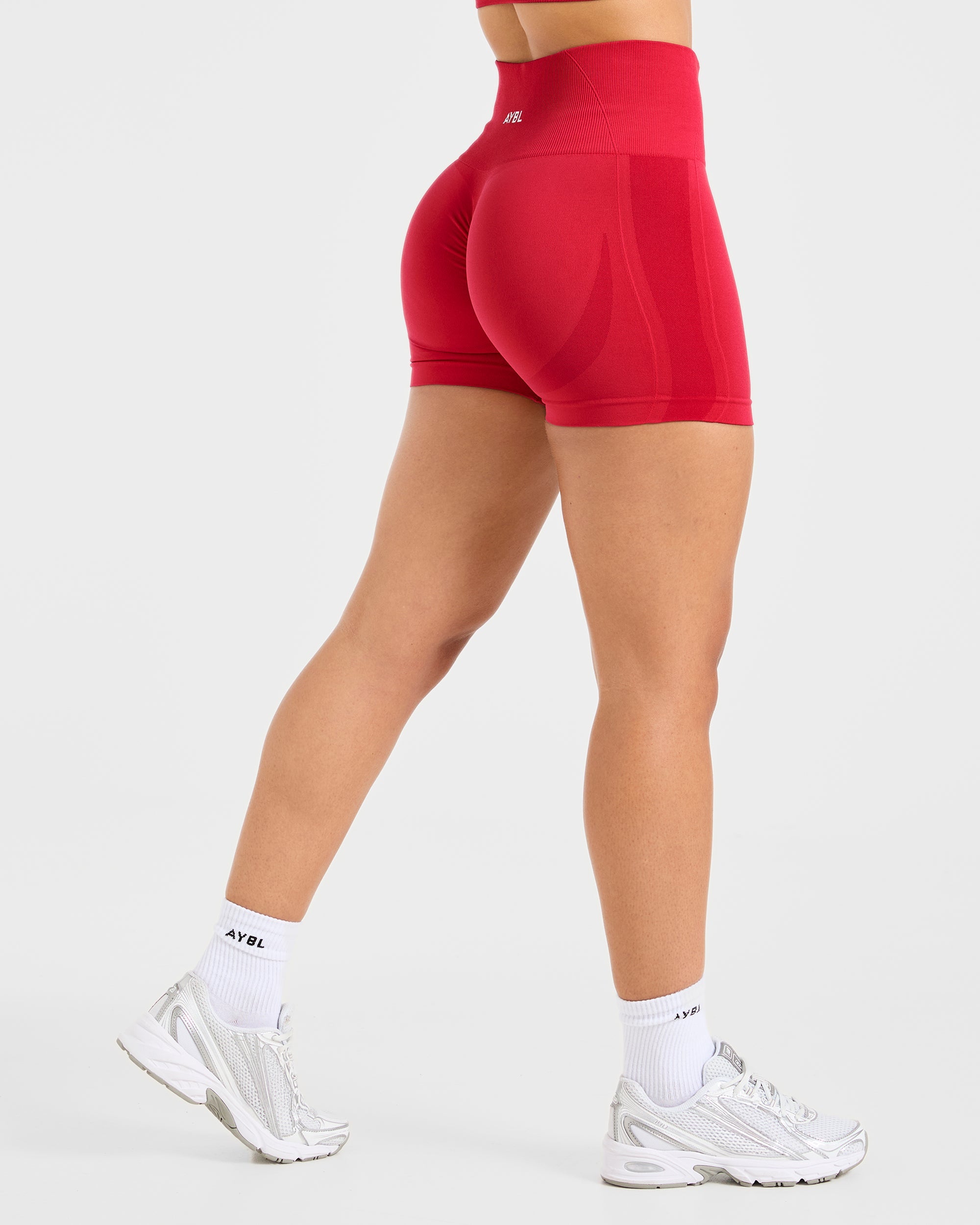 Empower Seamless Shorts - Rood