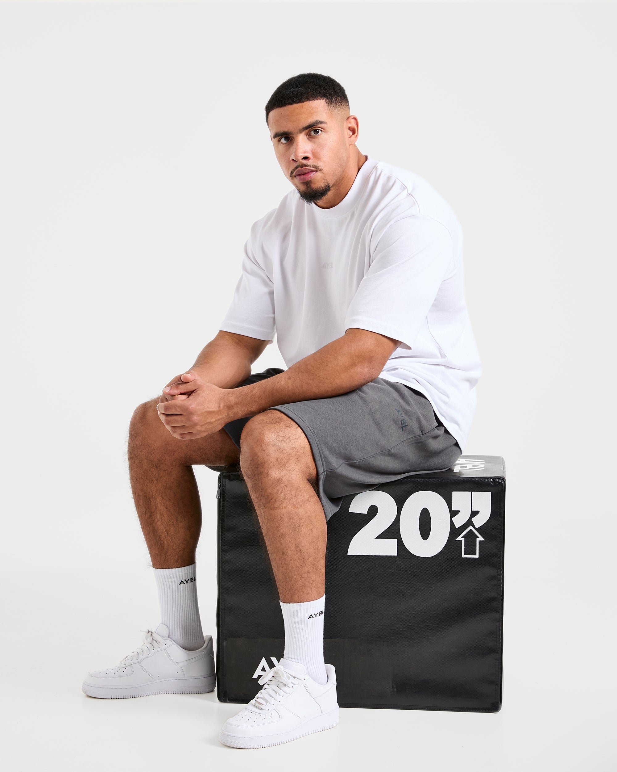 Craft Oversized Shorts - Charcoal