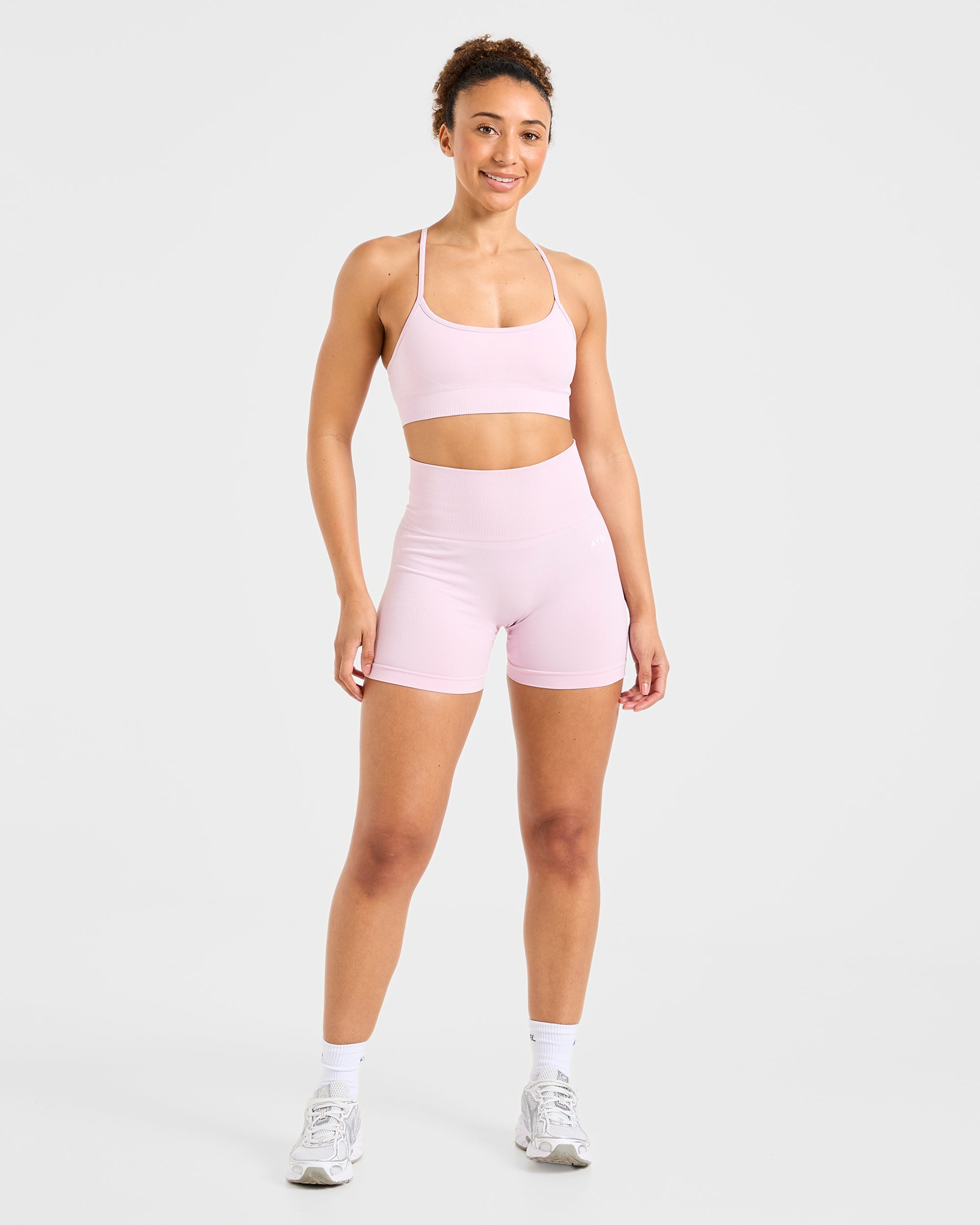 Empower Seamless Shorts - Iced Roze