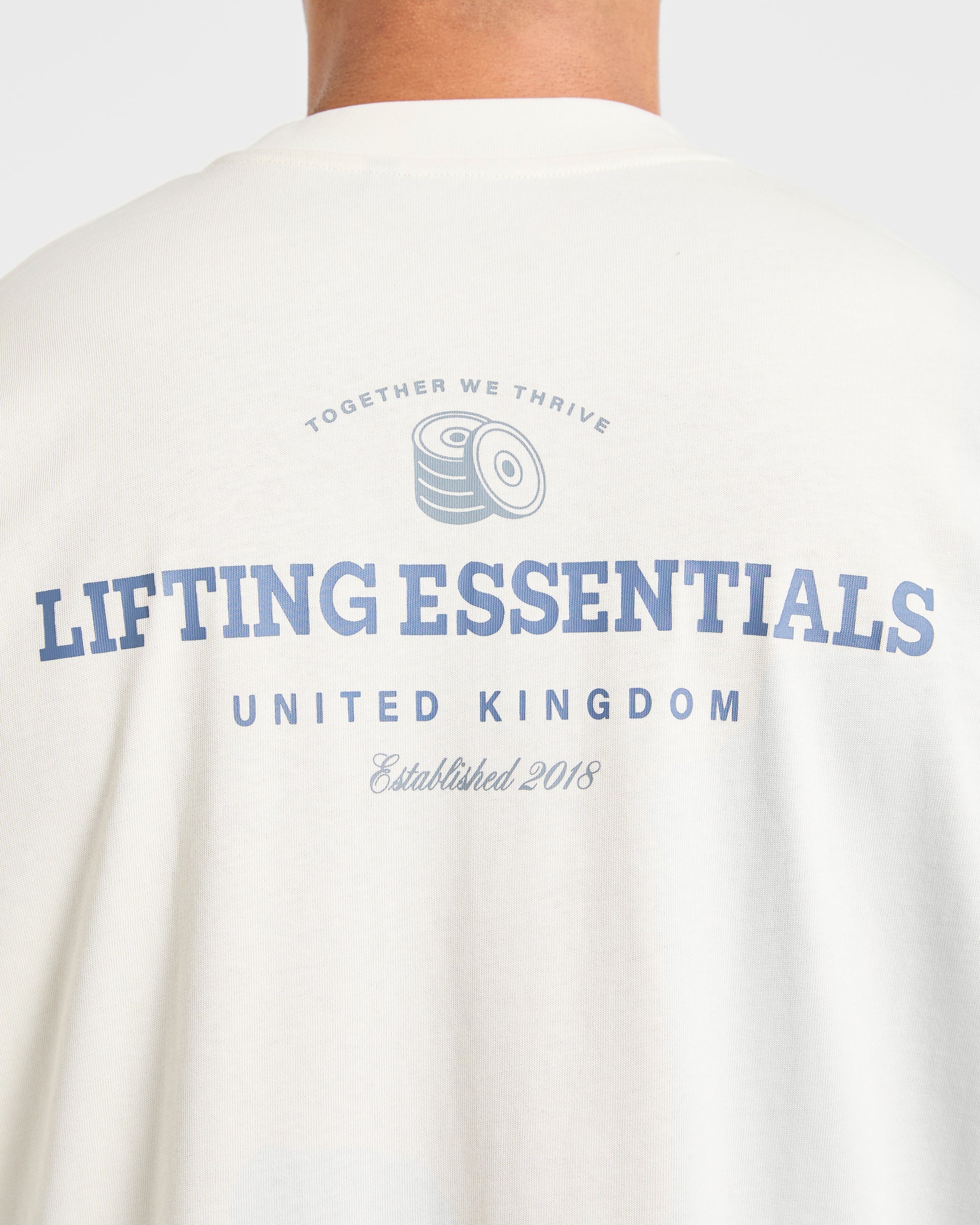 Apex Lifting Essentials Oversized T Shirt - Wit