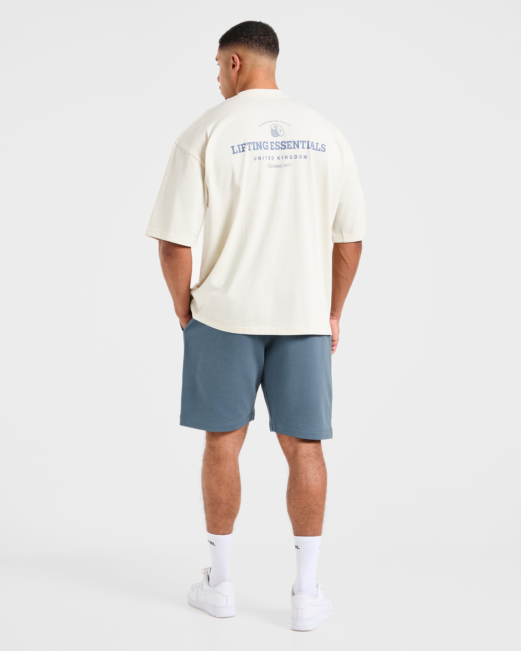 Apex Lifting Essentials Oversized T Shirt - Wit