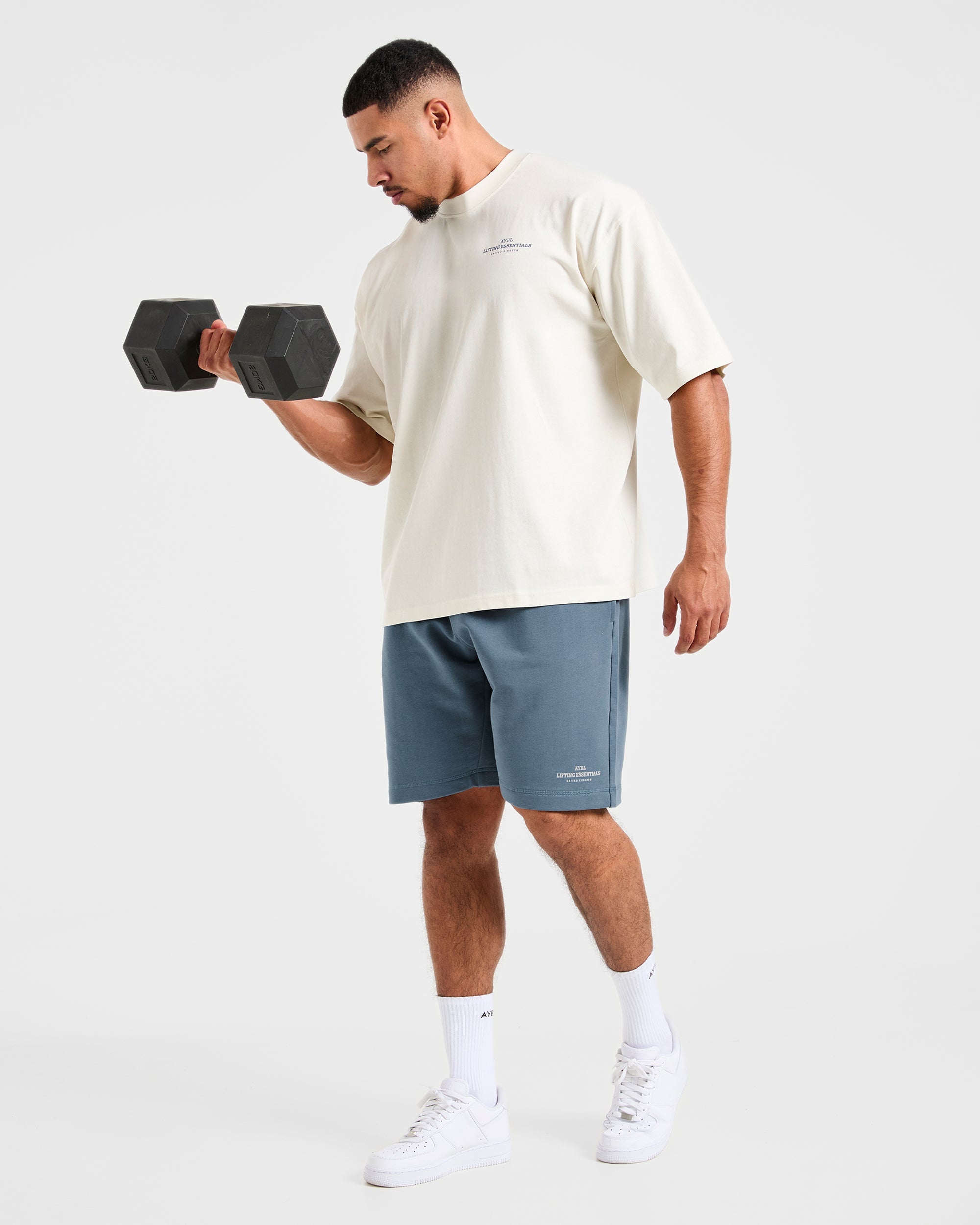 Apex Lifting Essentials Oversized T Shirt - Wit