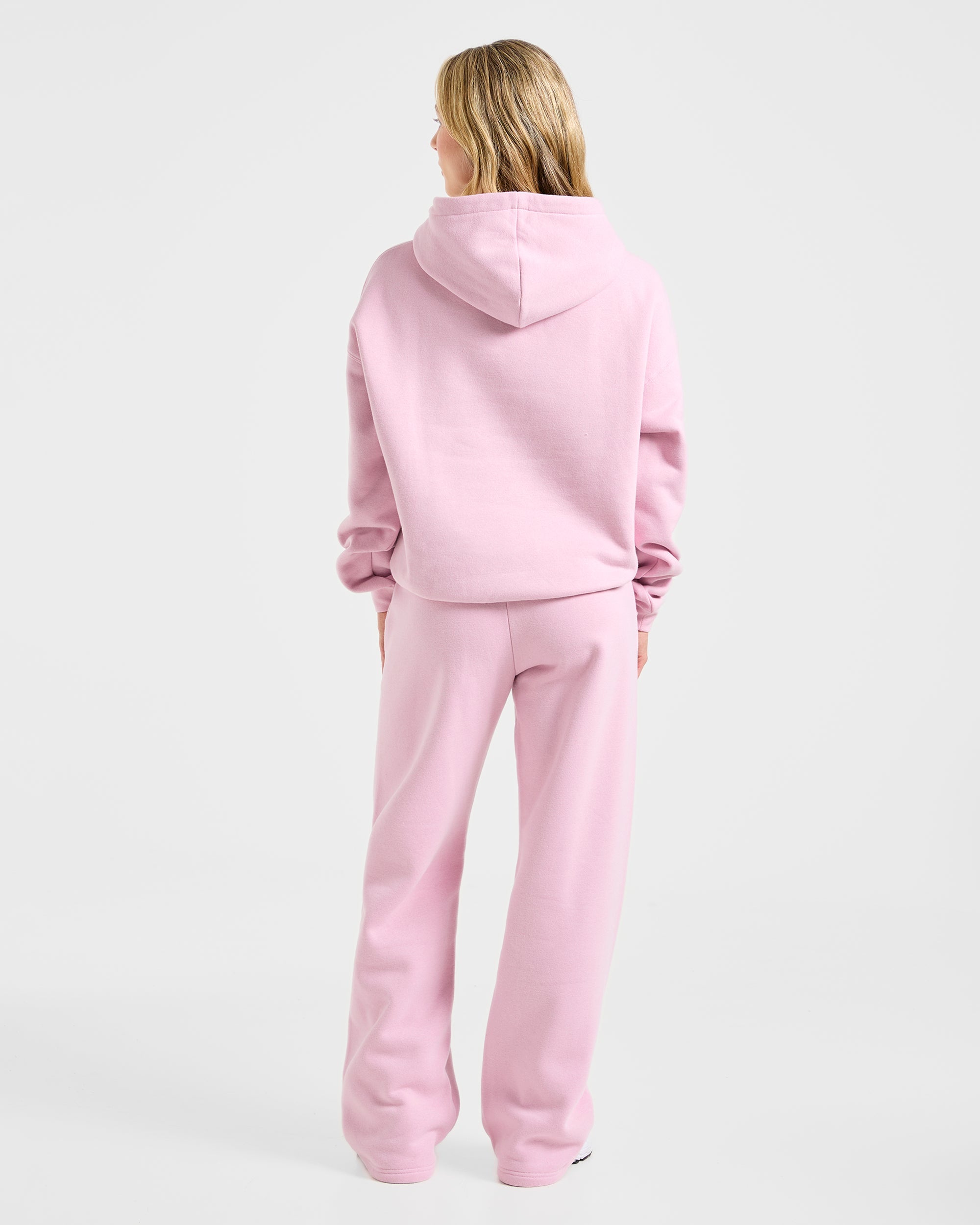 Varsity 2.0 Oversized Straight Leg Joggers - Iced Roze