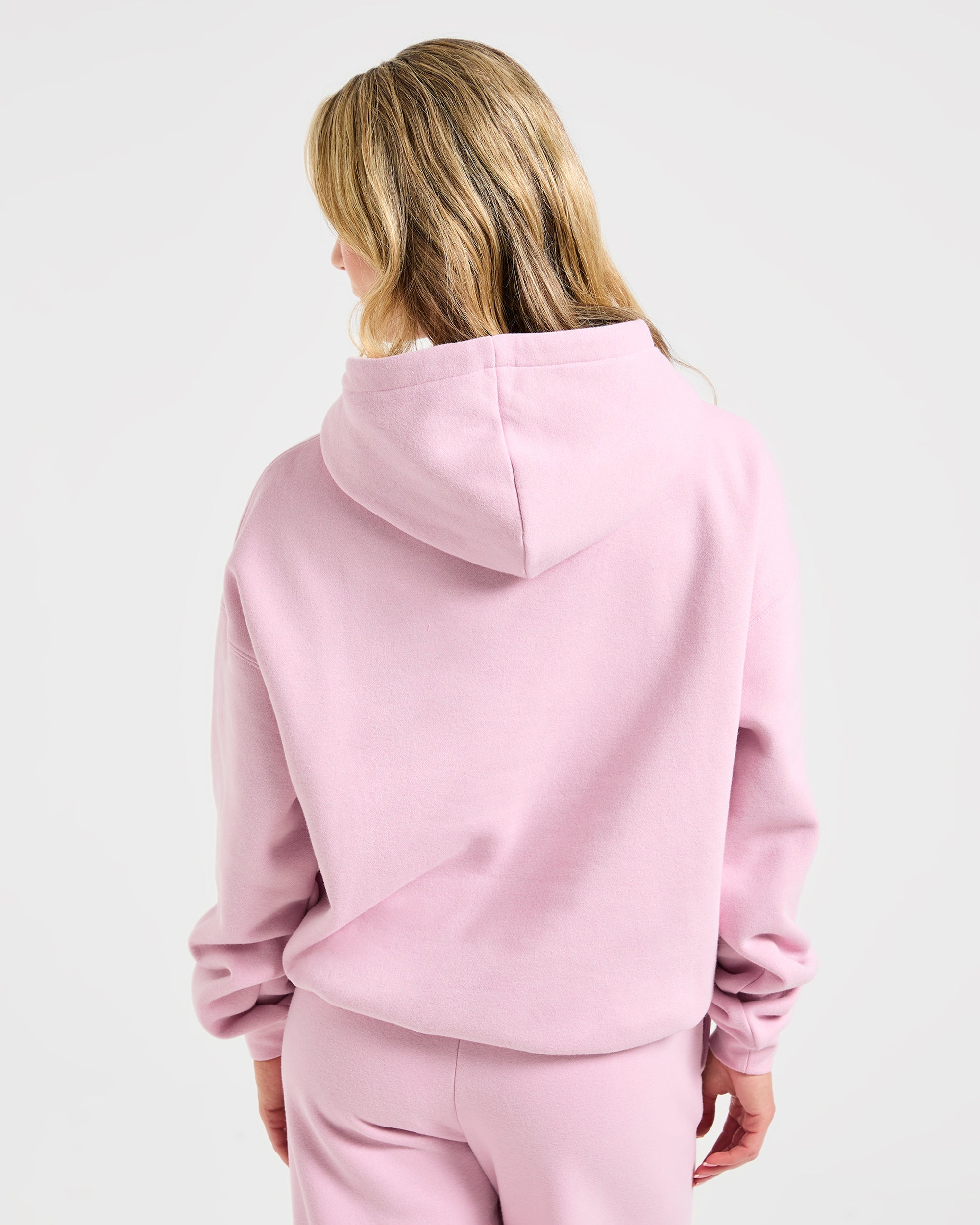 Varsity 2.0 Oversized Hoodie - Iced Roze