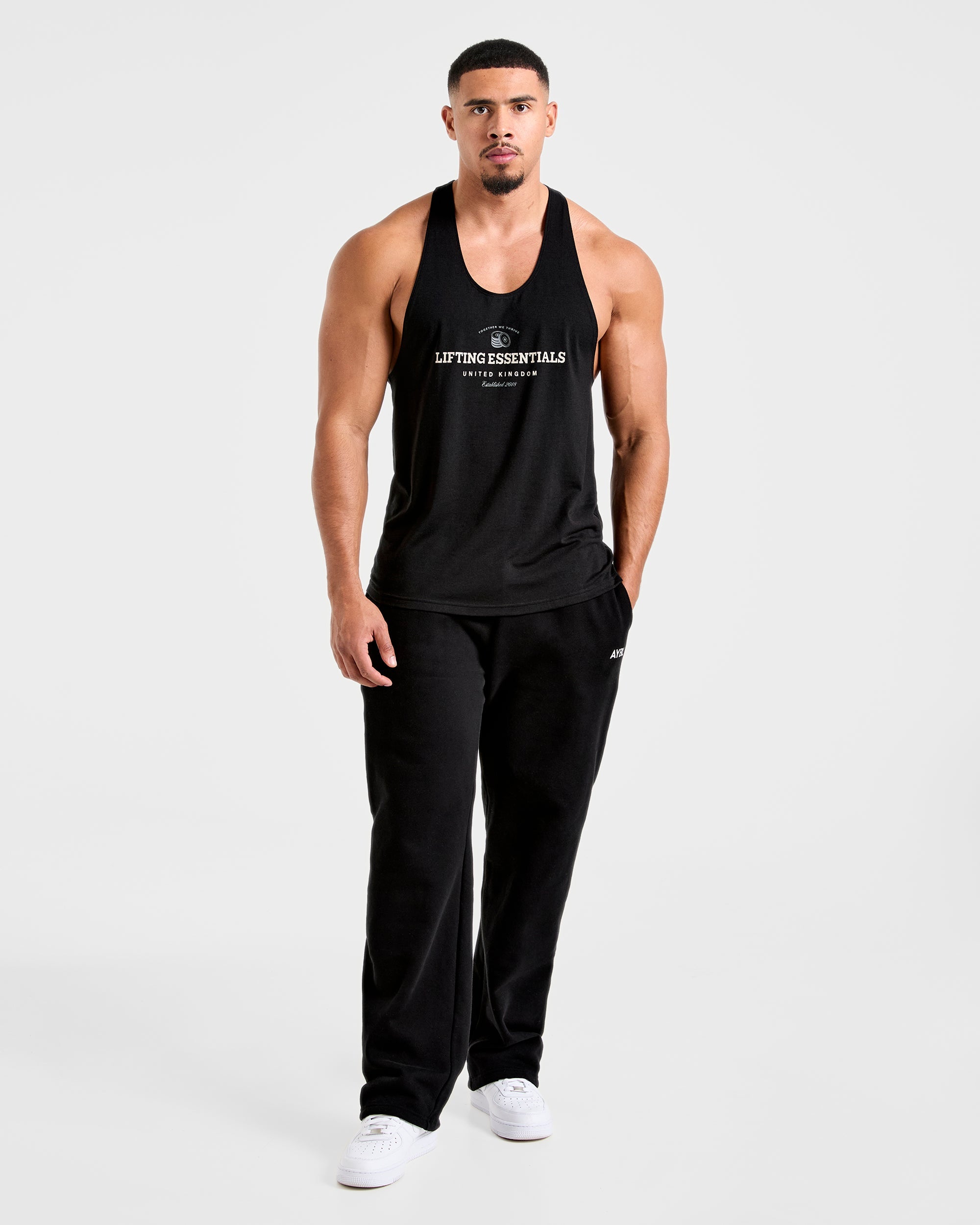 Apex Lifting Essentials Stringer - Zwart