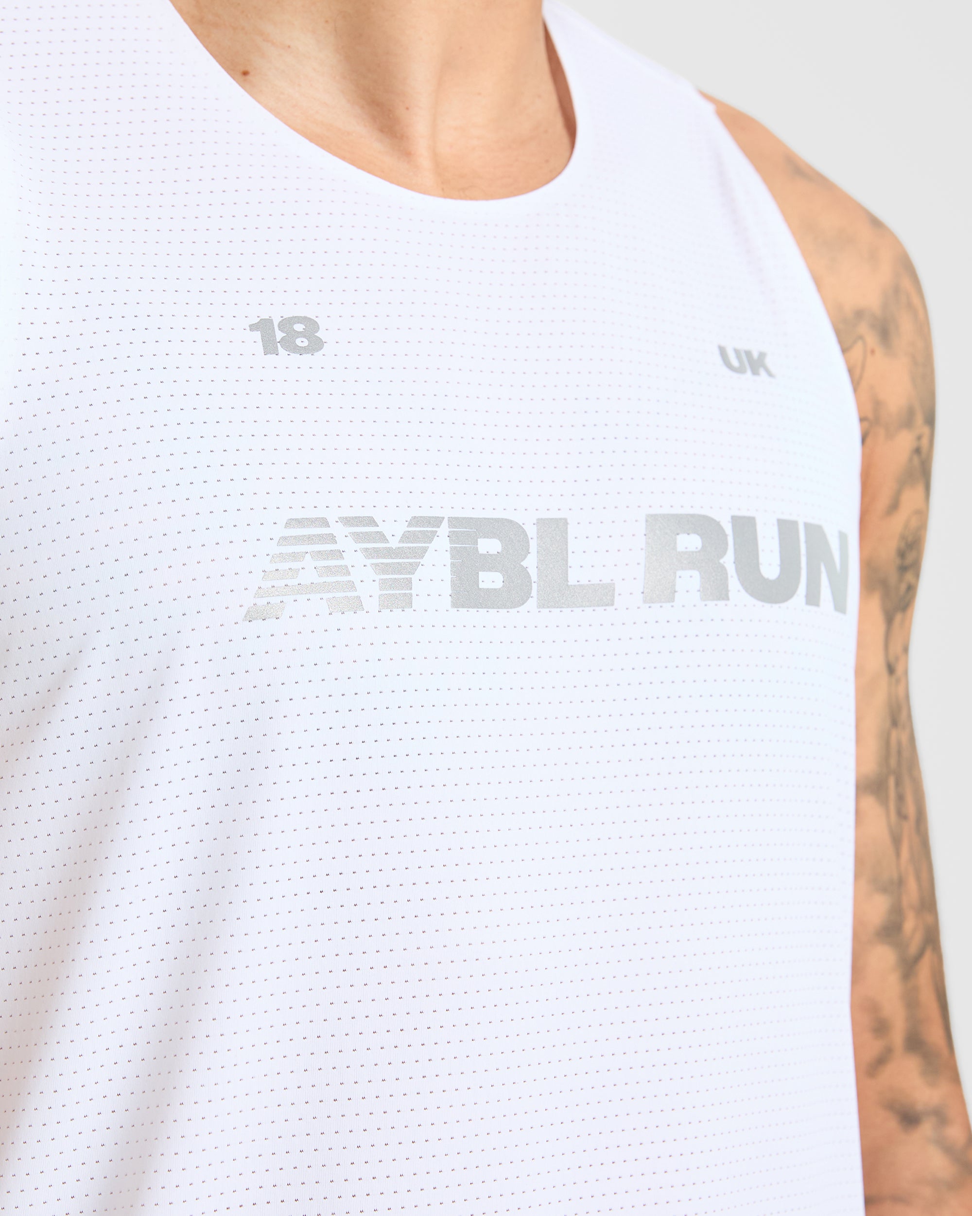 Run Loose Tank - Wit