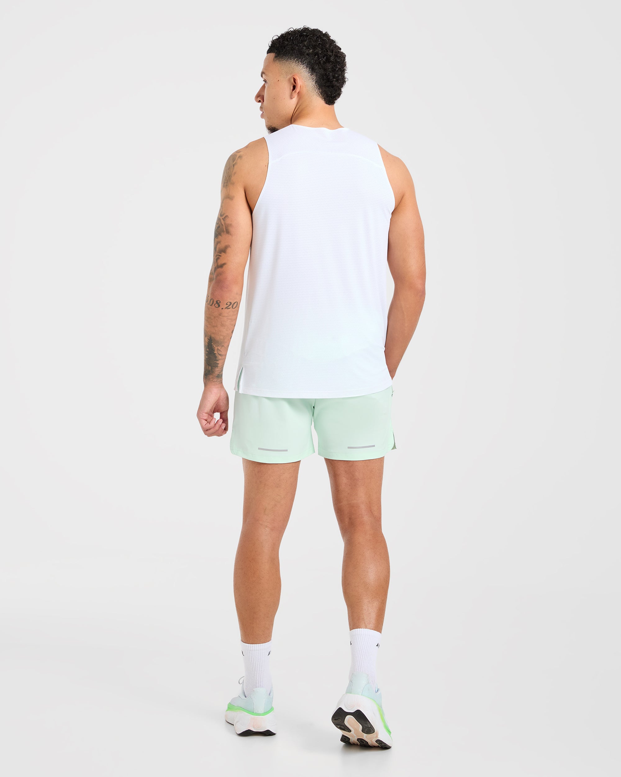 Run Loose Tank - Wit