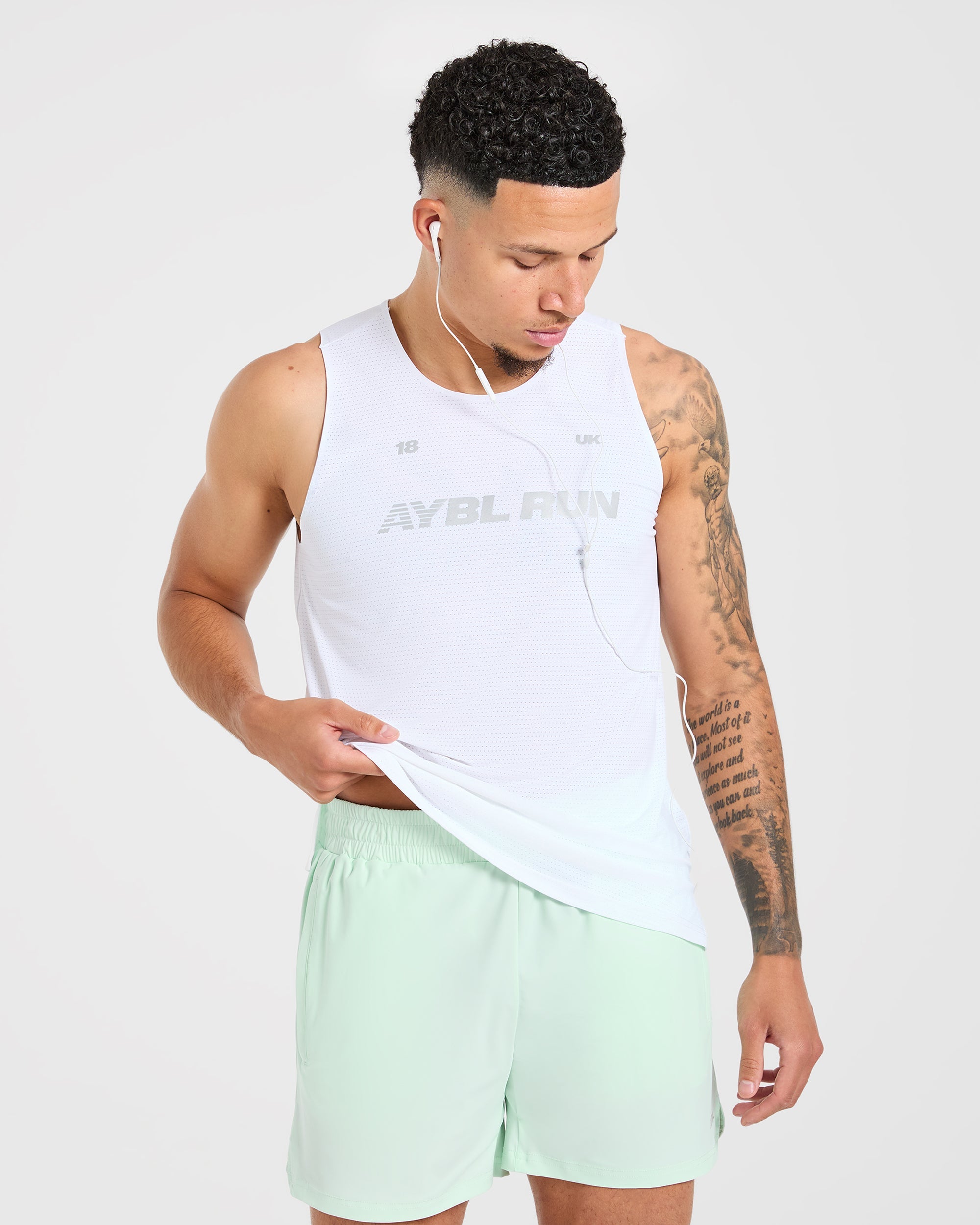 Run Loose Tank - Wit
